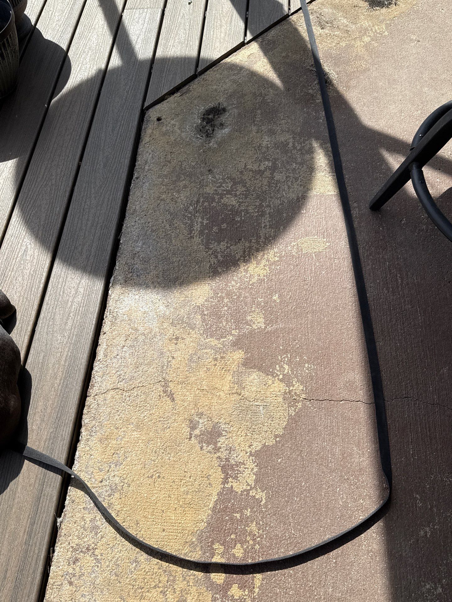 Porch & Steps Project in Manor by Floors in a Day, Inc