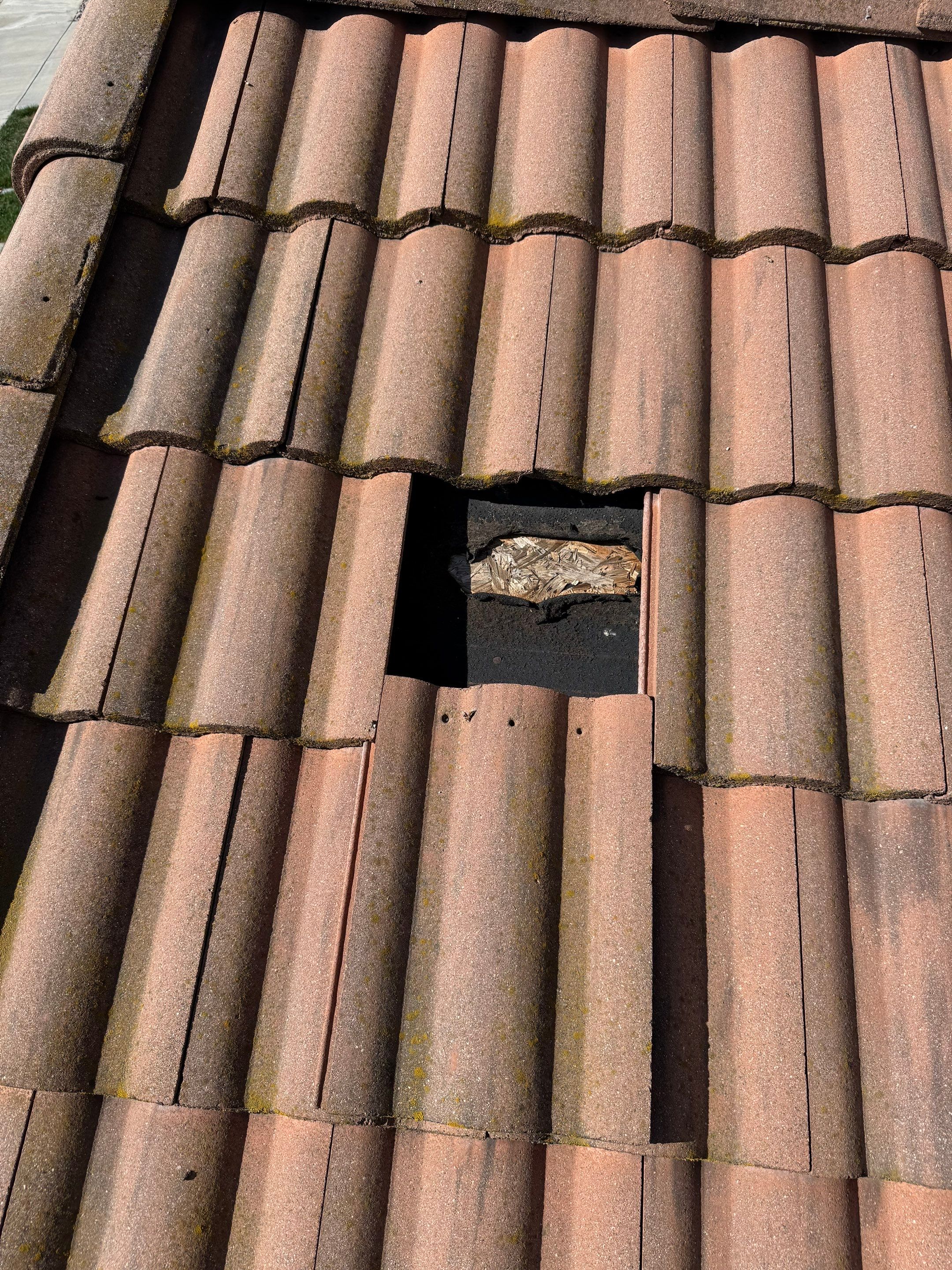 Temecula Tile Roof Repair and Underlayment Patch Work by Zenith Roofing Services 