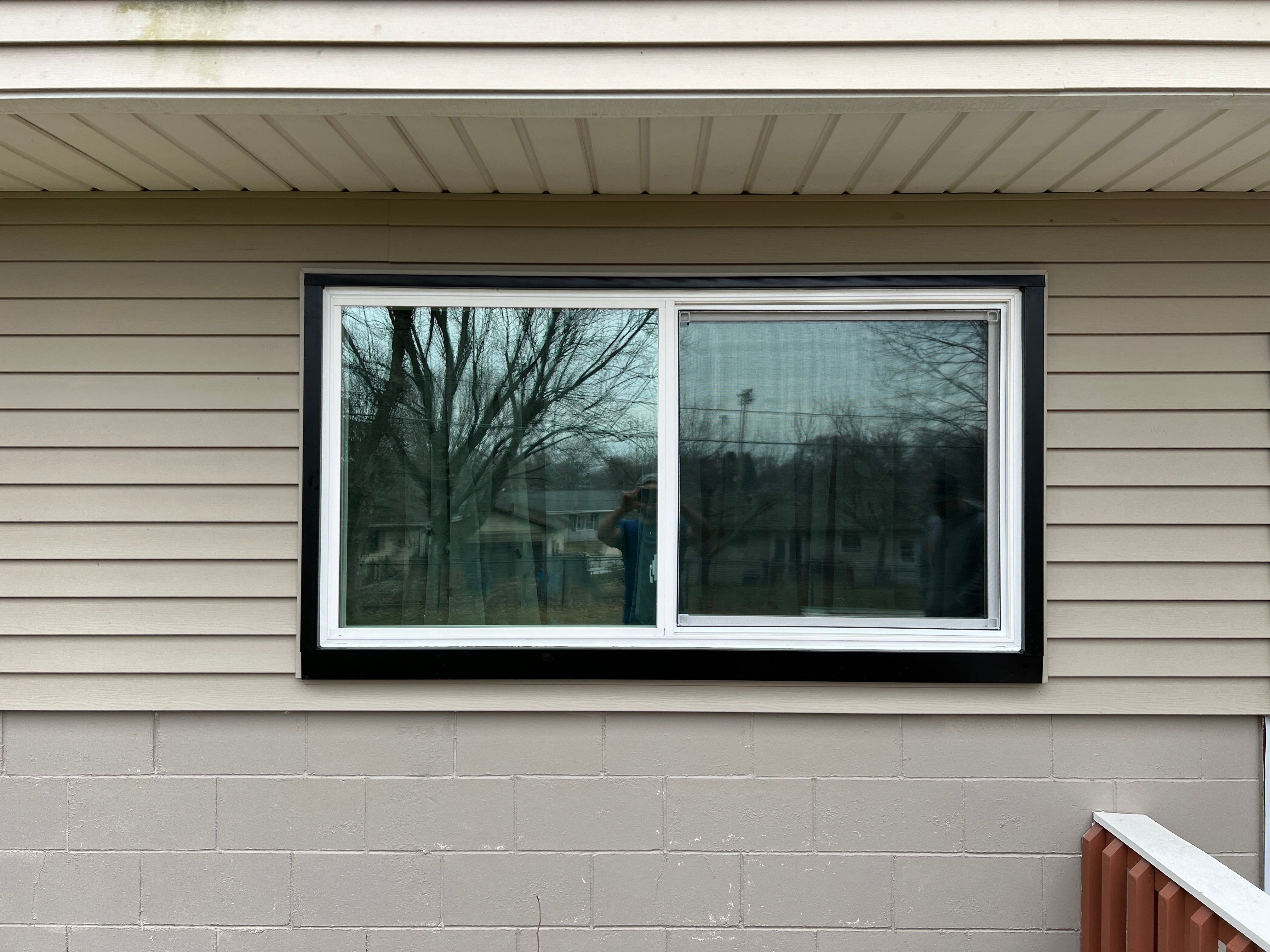 Window installation by United Windows and Siding LLC
