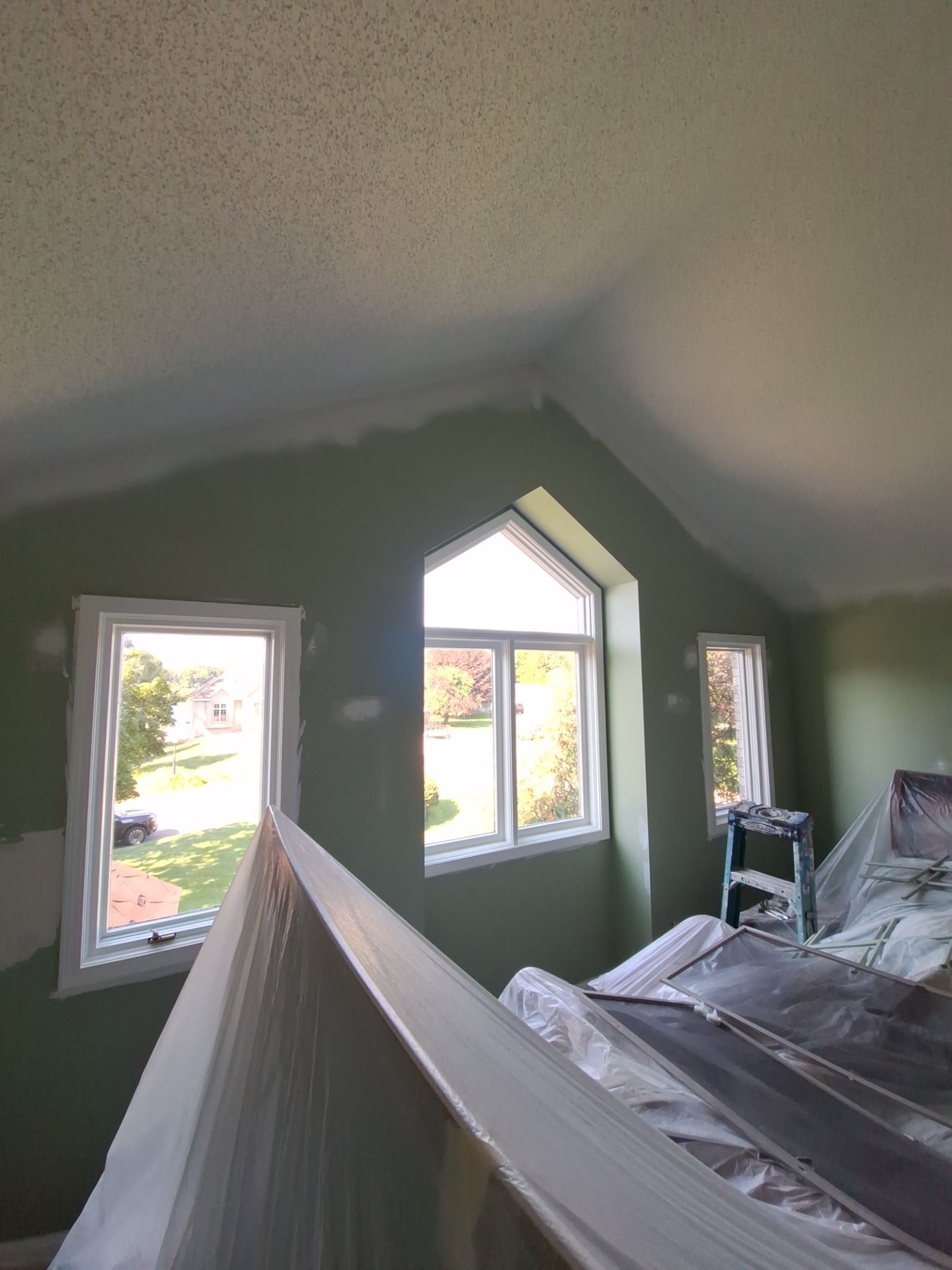 Interior Renovation and Multi-Level Deck Staining in Norton Shores by Gordon Painting