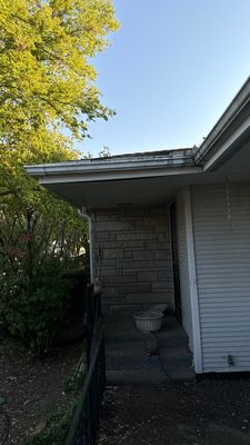Turtle Shell gutter protection installation in Morris, IL 60450, photograph 9