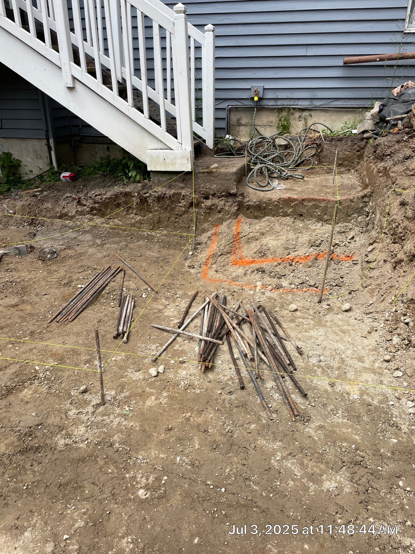 Concrete Back Patio Makeover  by Jireh Asphalt & Concrete Inc 