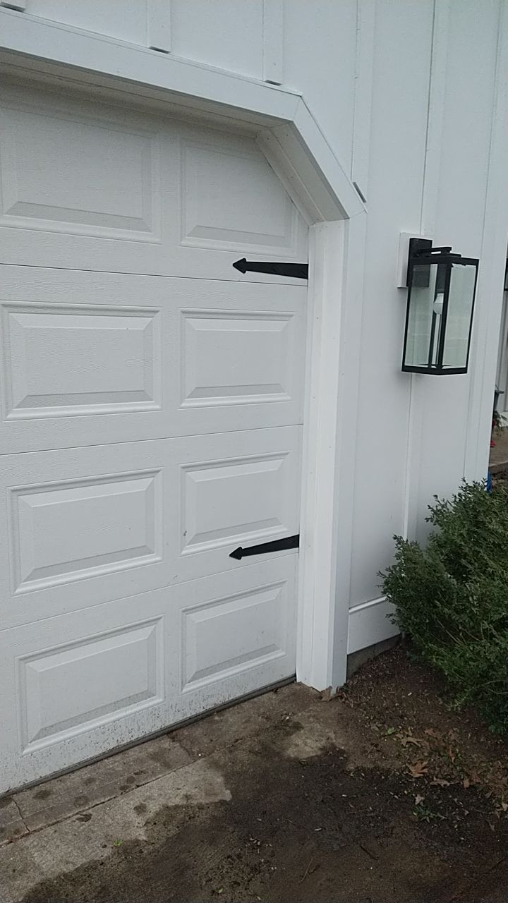 James Hardie Siding  using James Hardie Board and Batten, White by Absolute Roofing and Construction