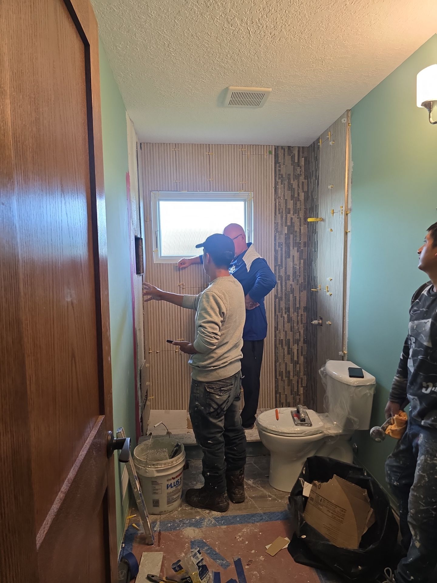 Shower Completion & Quality Correction – Taking Over and Finishing Right by Johnny Five Construction 