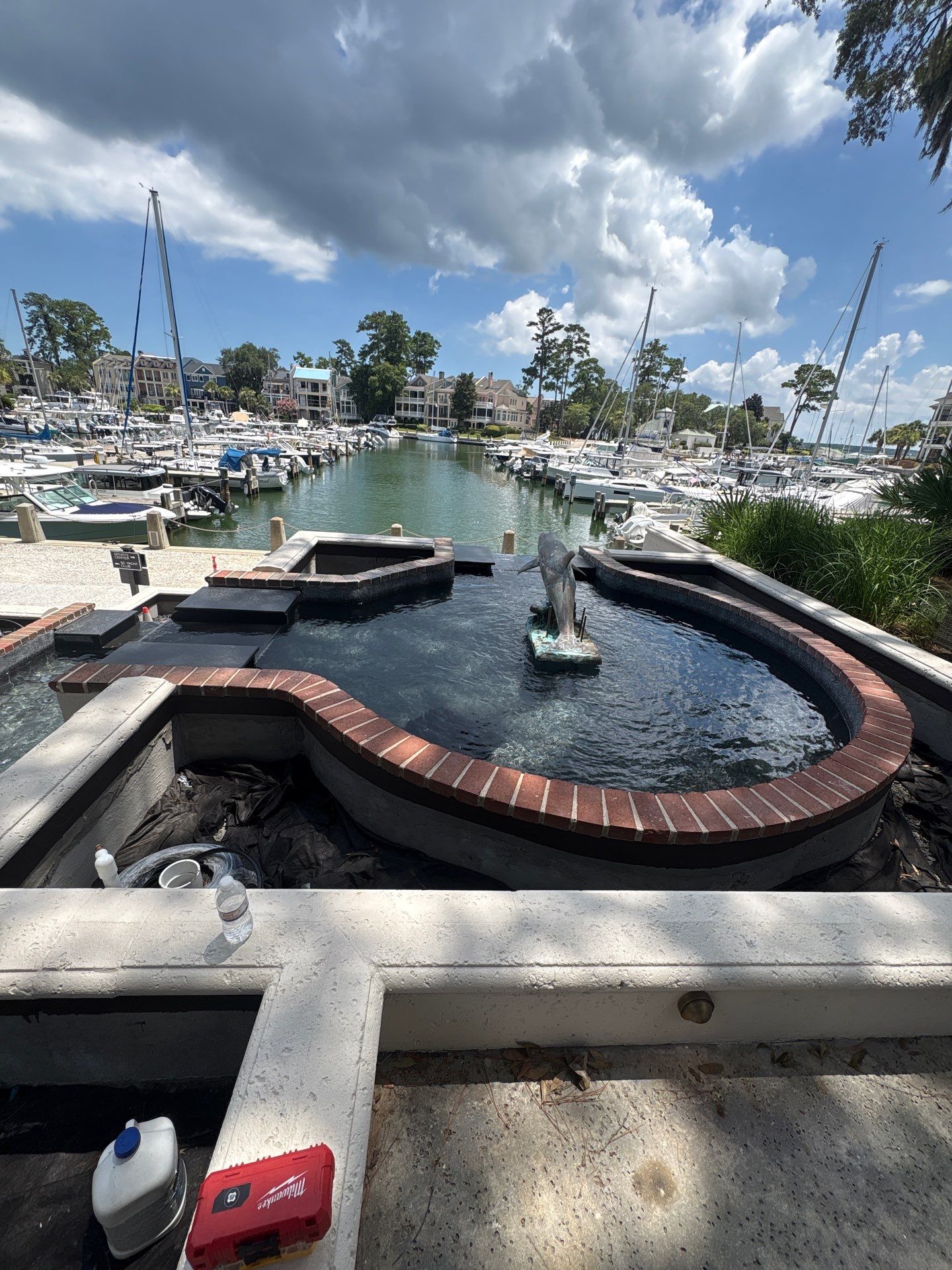 Commercial Water Feature Restoration and Electrical Upgrades in Hilton Head by Selectric LLC