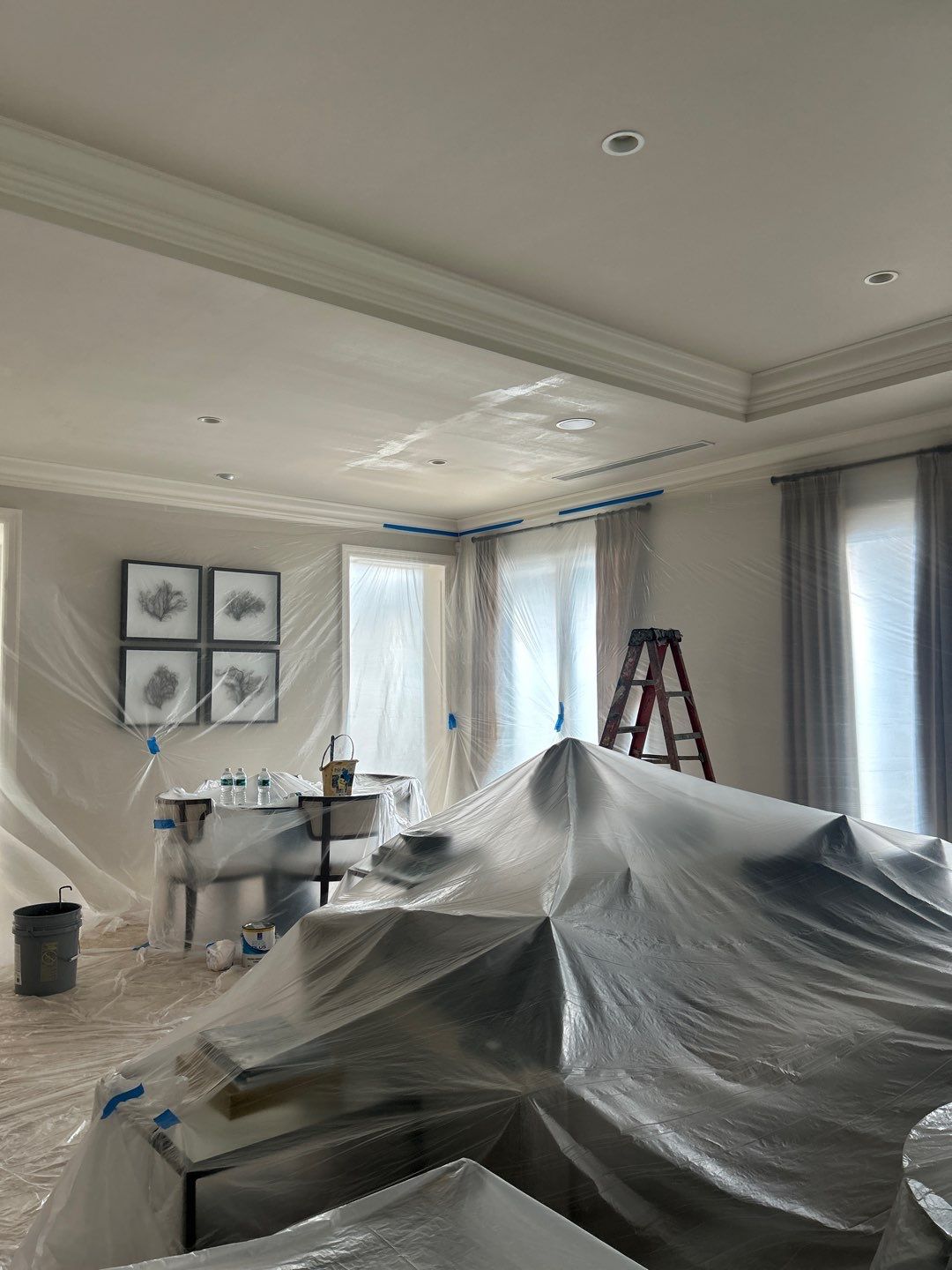 Waterfront Luxury Home by John “The Greek” Painting