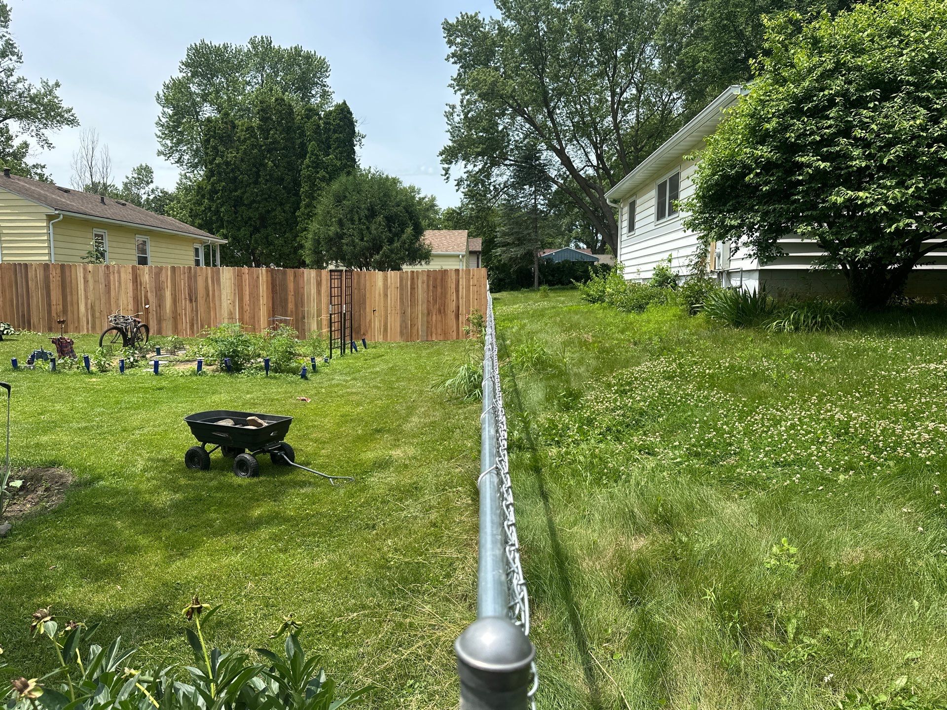 Project in Cedar falls by Perfect Picket Fence and Stain