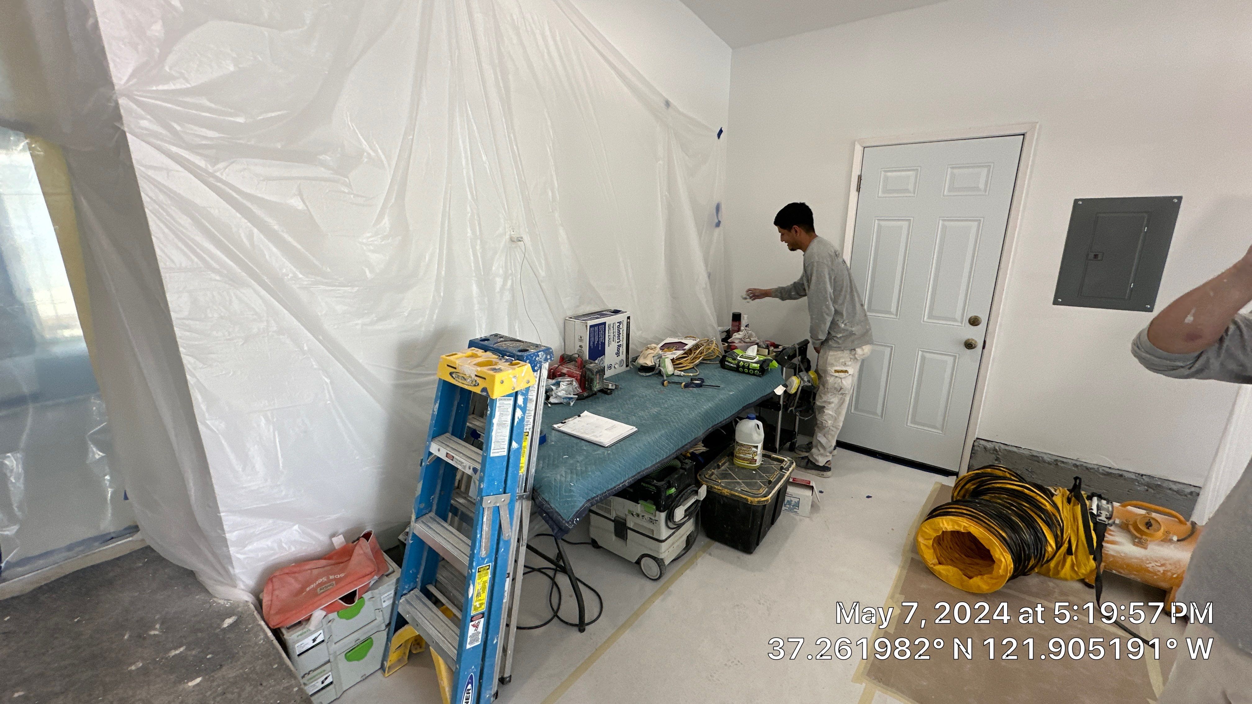 cabinet painting San Jose  by Herrera’s Bay Area Painting inc.