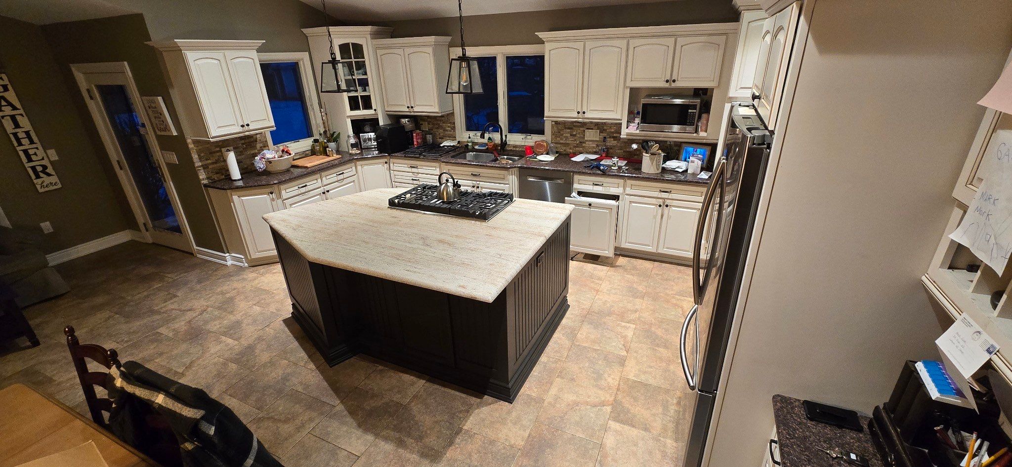 Custom Island Remodel by Spectrum Painting, LLC