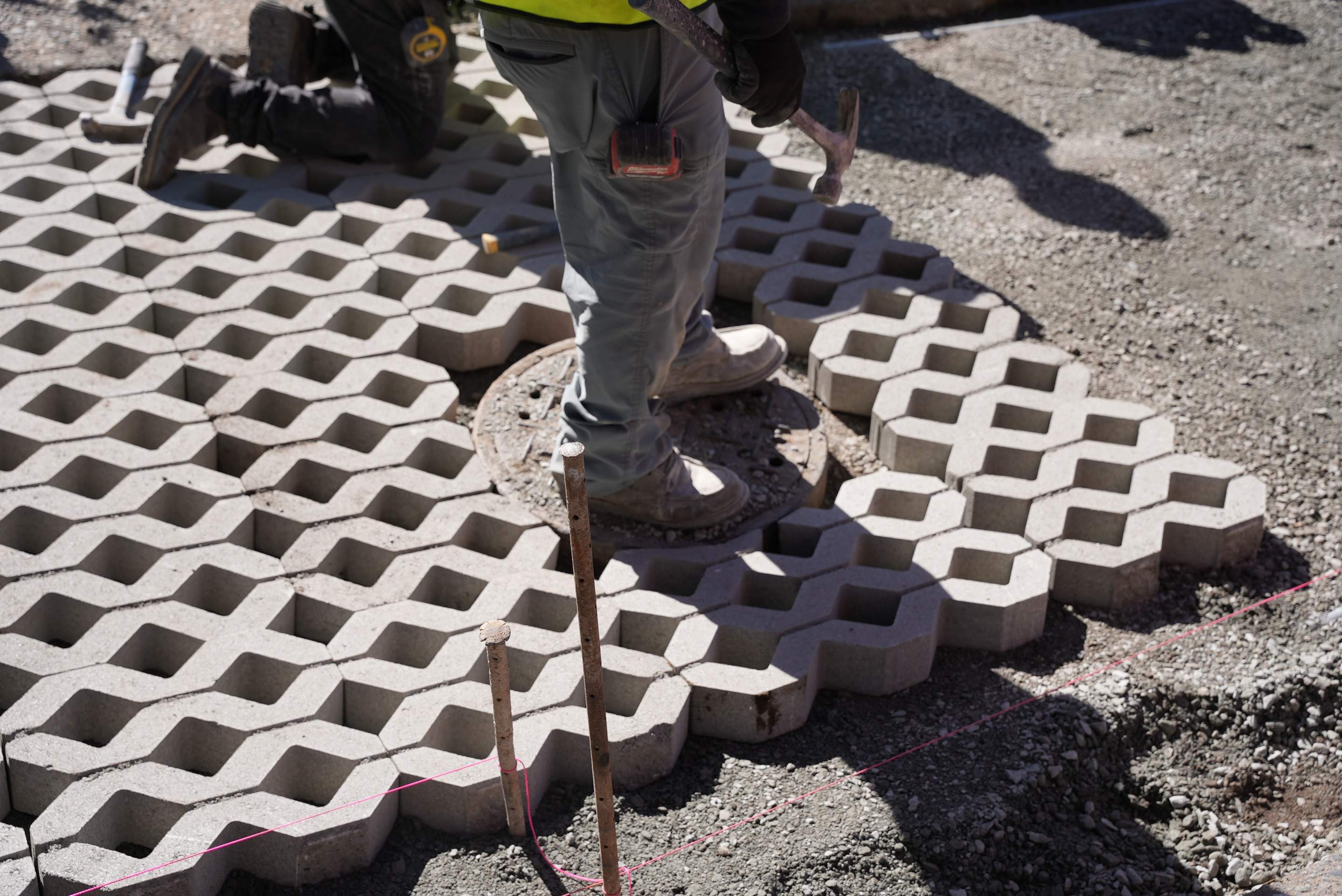 Russell | Turfstone Pavers Driveway  by Jireh Asphalt & Concrete Inc 