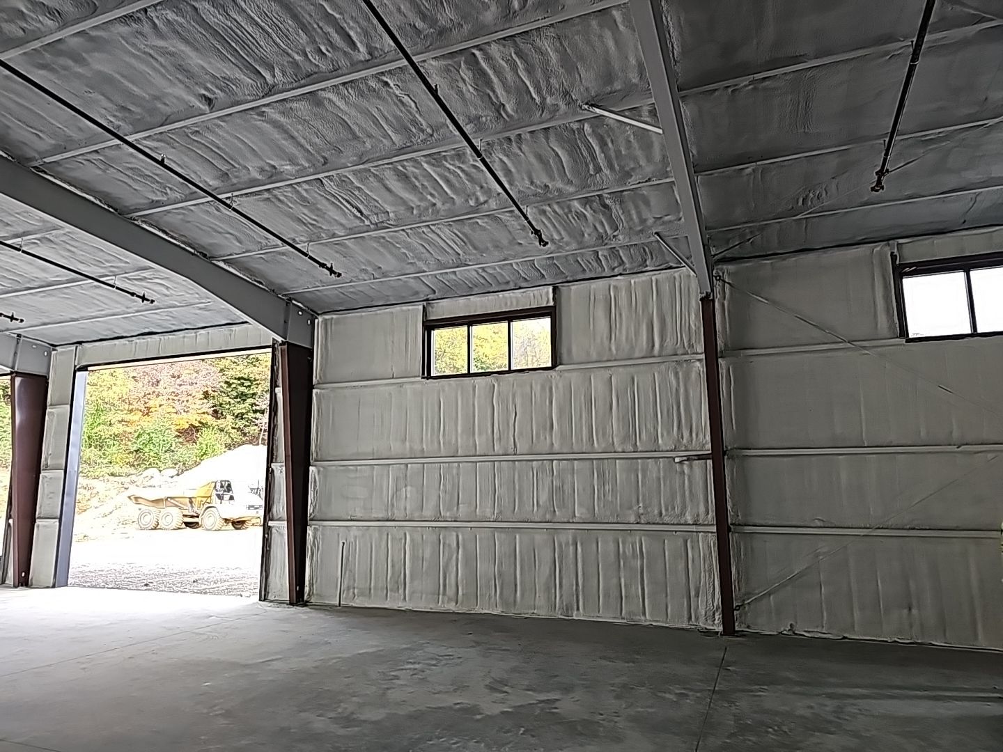 Commercial Building using Closed Cell Spray Foam by NYS Foam & Energy