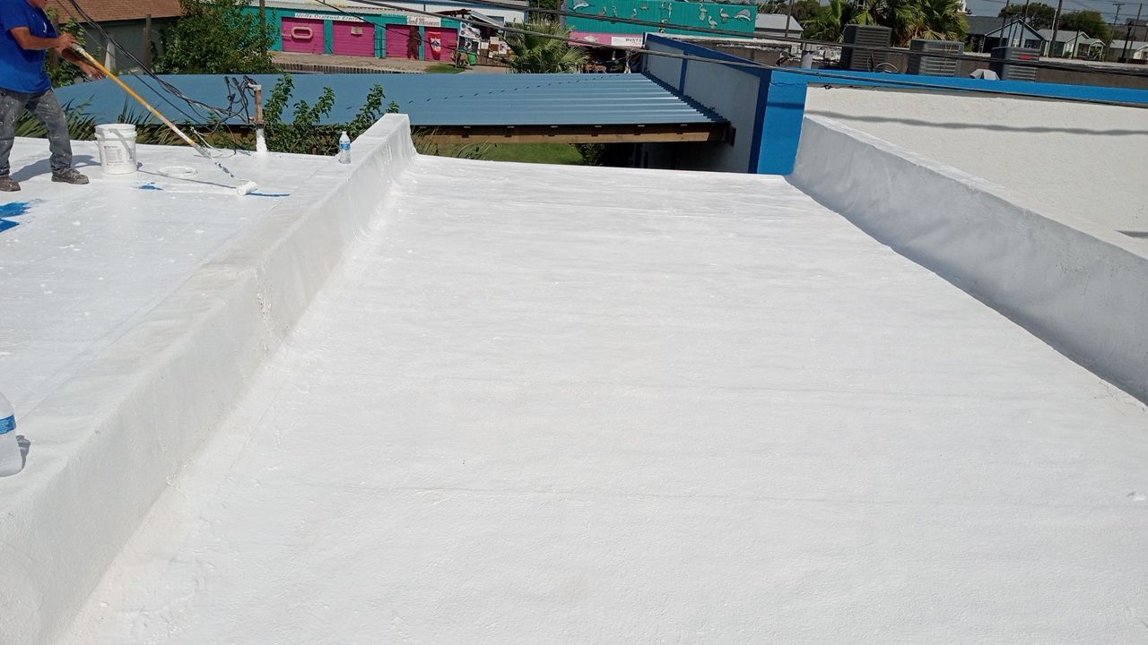 Market Street Coating by Bayfront Roofing and Construction