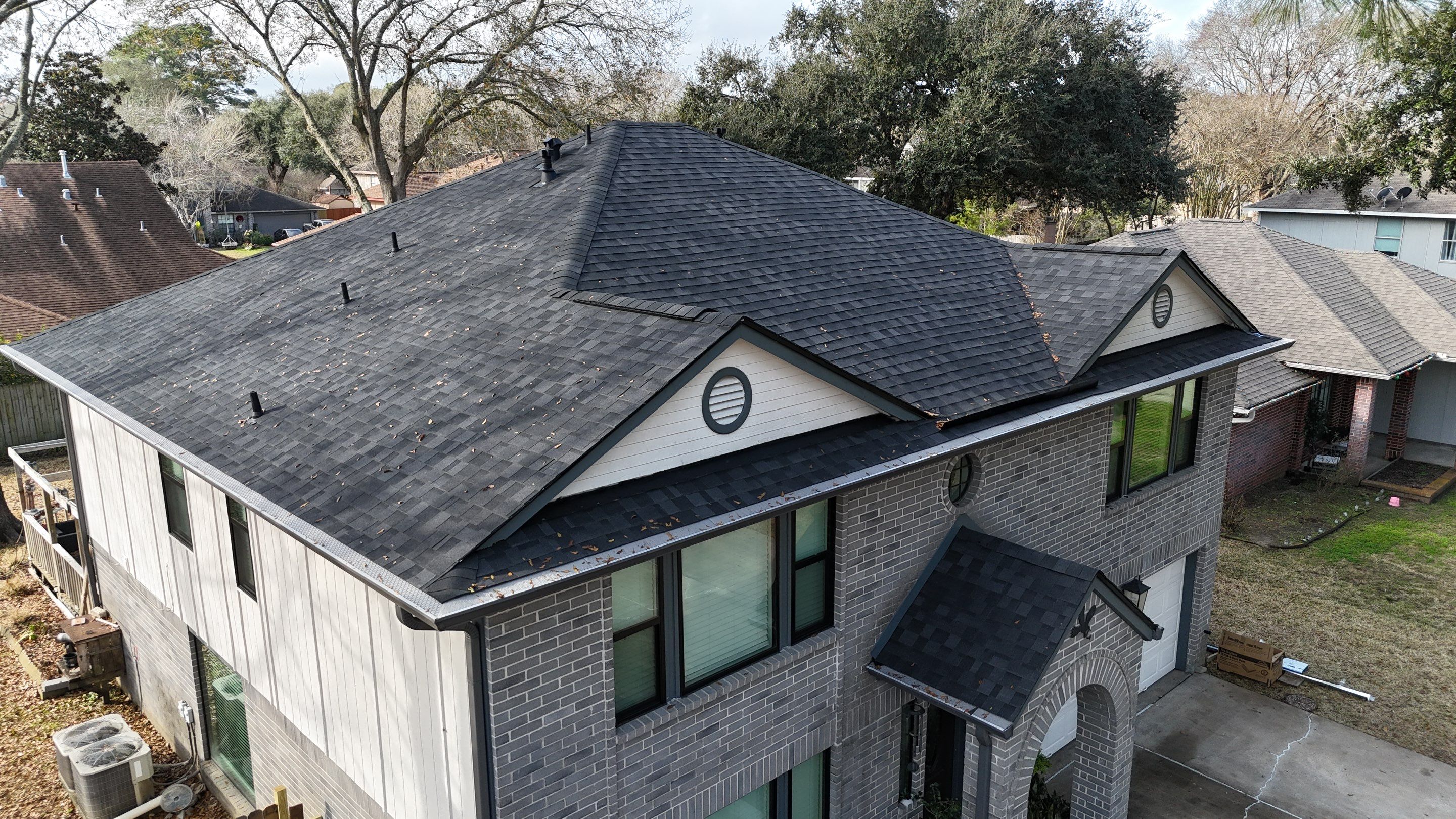 Roof Replacement completed in the Cypress Area! by Core Four Roofing