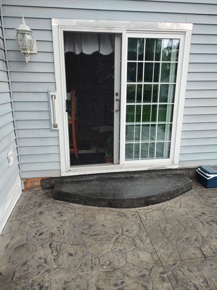 Stamped Concrete by Ivy Lea Construction