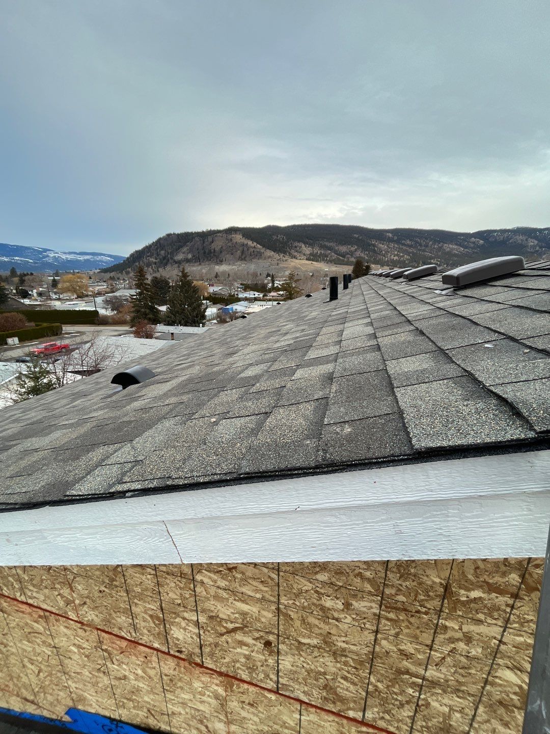Residential Roofing Installation using OC Oakridge shingles by Top Notch Roofing Inc
