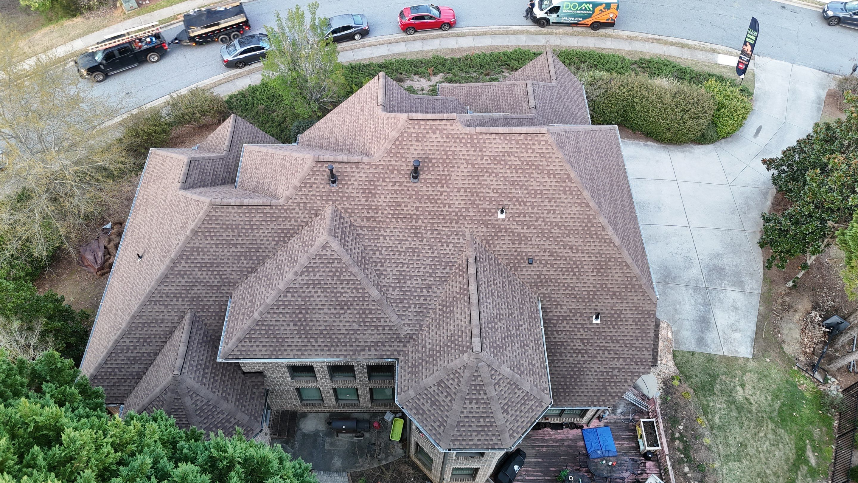  Heathchase Dr Suwanee Roof Replacement   by Dom Roofing & Restoration