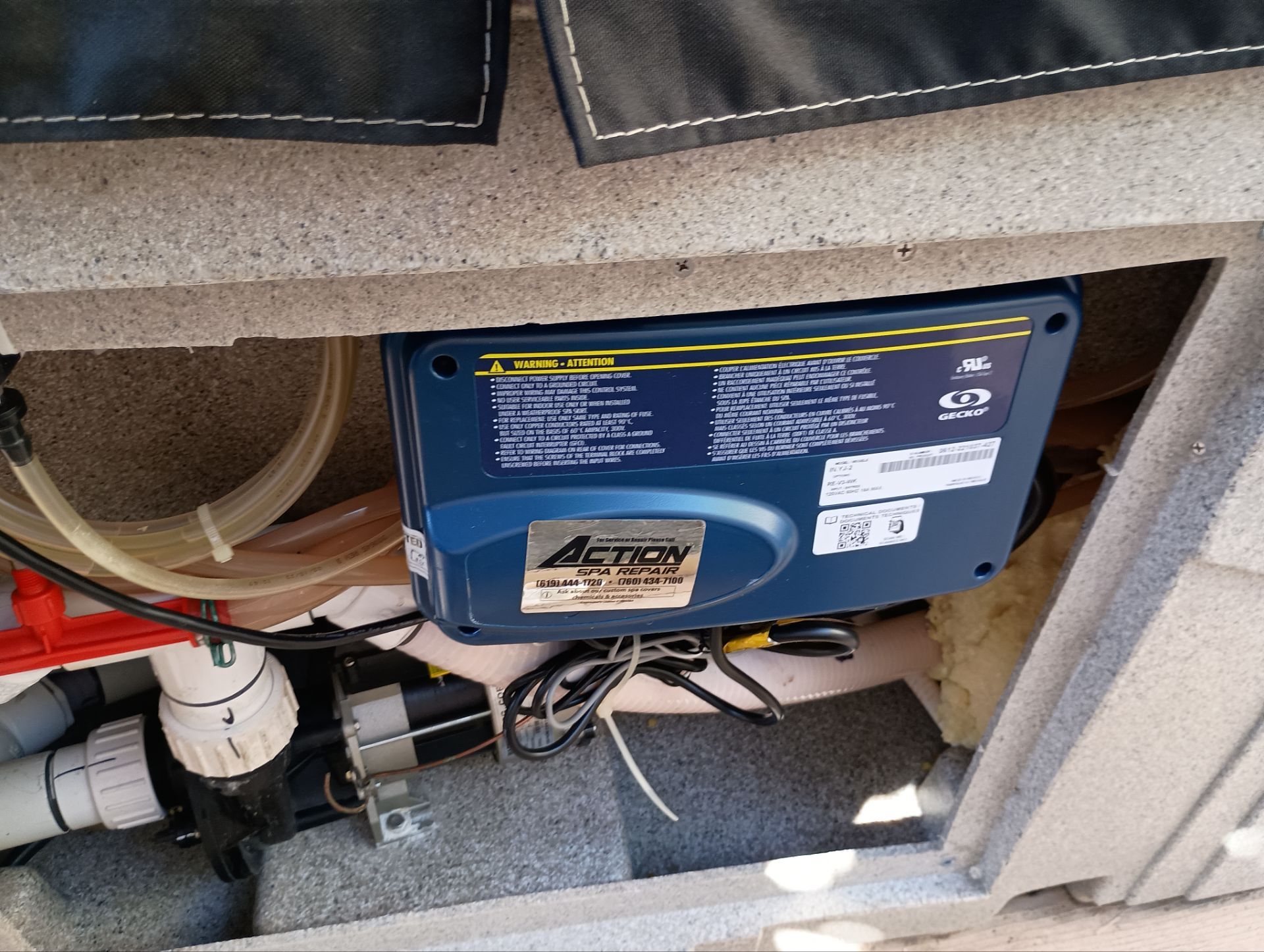 Hot Tub Mechanical System and Control Box Repair in El Cajon by Action Spa Repair LLC