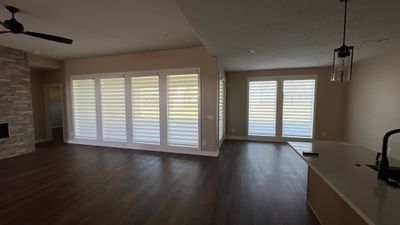 Motorized Shades in Beautiful Lincoln Home 