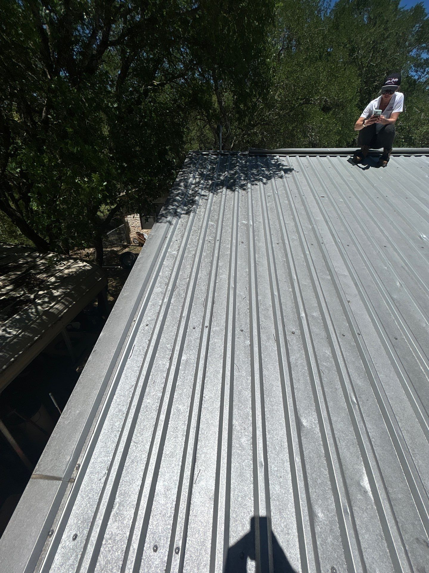 Residential Roof Replacement using GAF - HDZ - Barkwood by Action Exteriors Austin