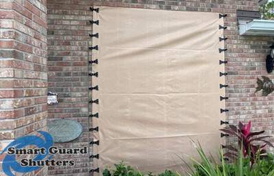 Hurricane Fabric in Tan