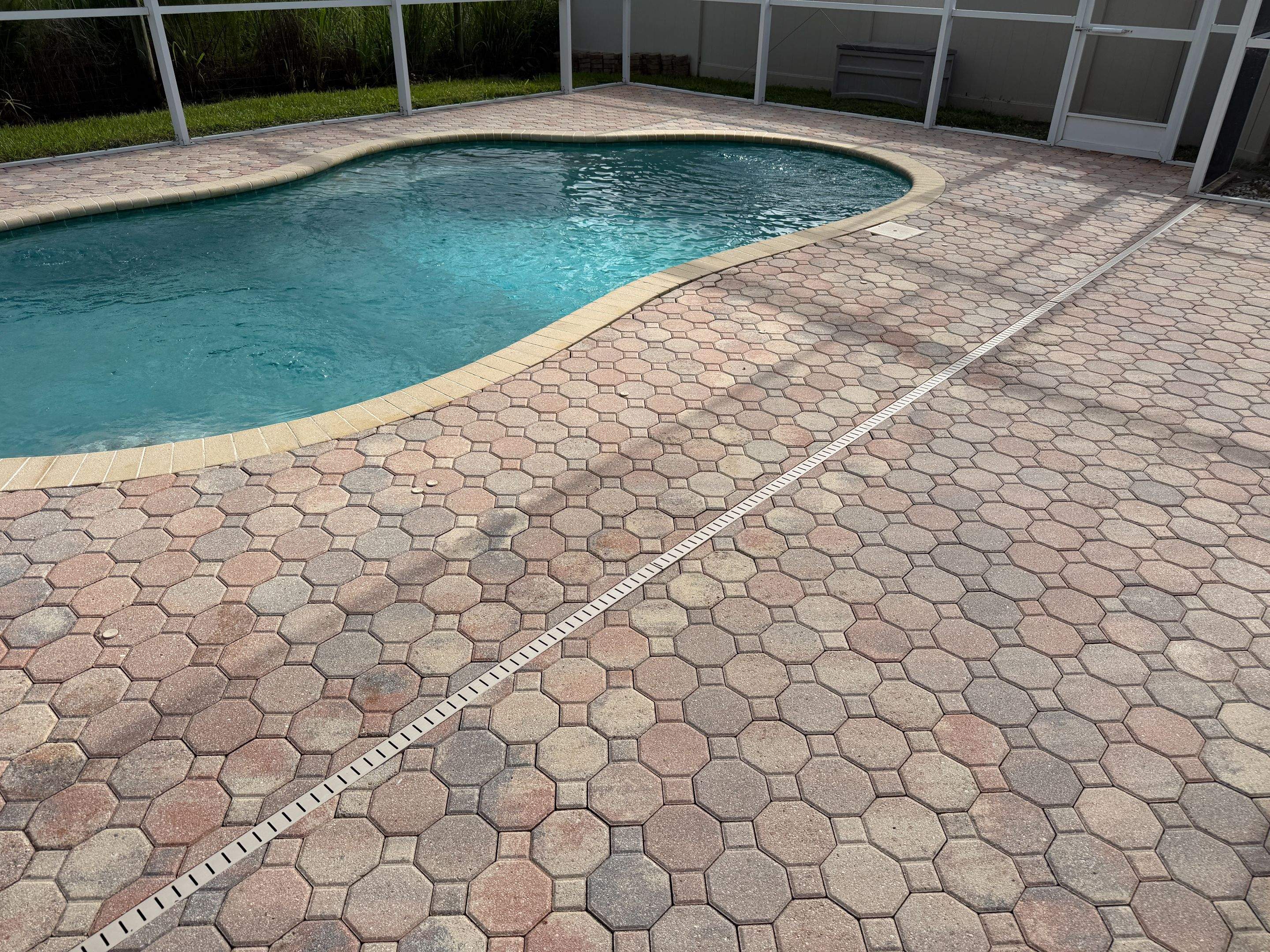 Paver Repair and Protective Sealing for Ruskin Pool Deck by Supreme Paver Experts
