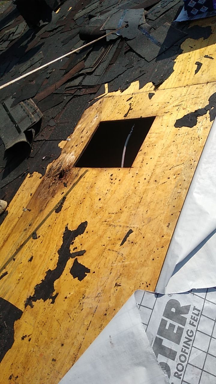 Residential Roofing Installation using Roof Replacement by American Roofing & Construction LLC