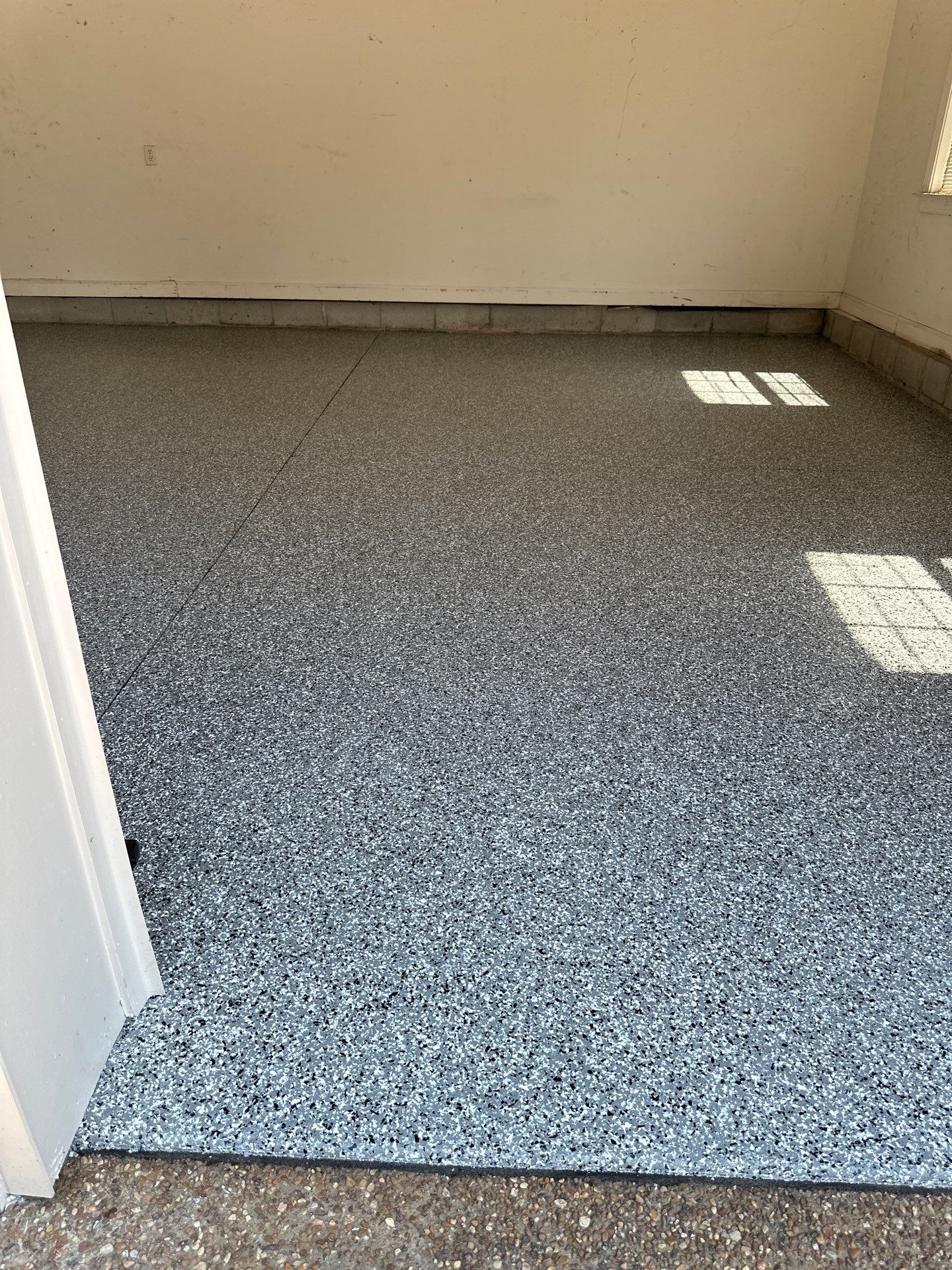 Garage Floor Coating using Wombat by My Garage Floor Guys