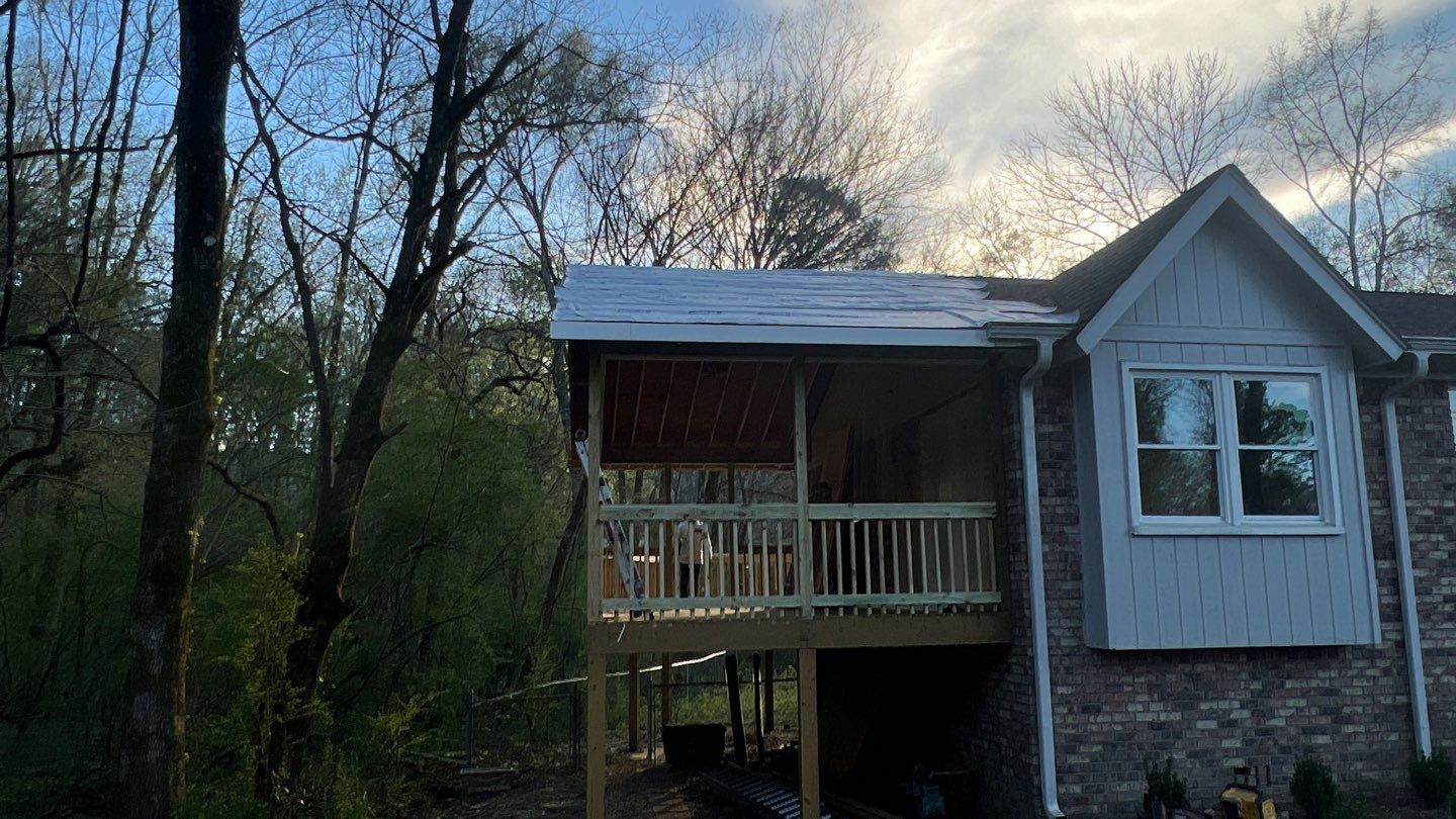 Mountain Brook - Covered Porch by Pillar and Pine