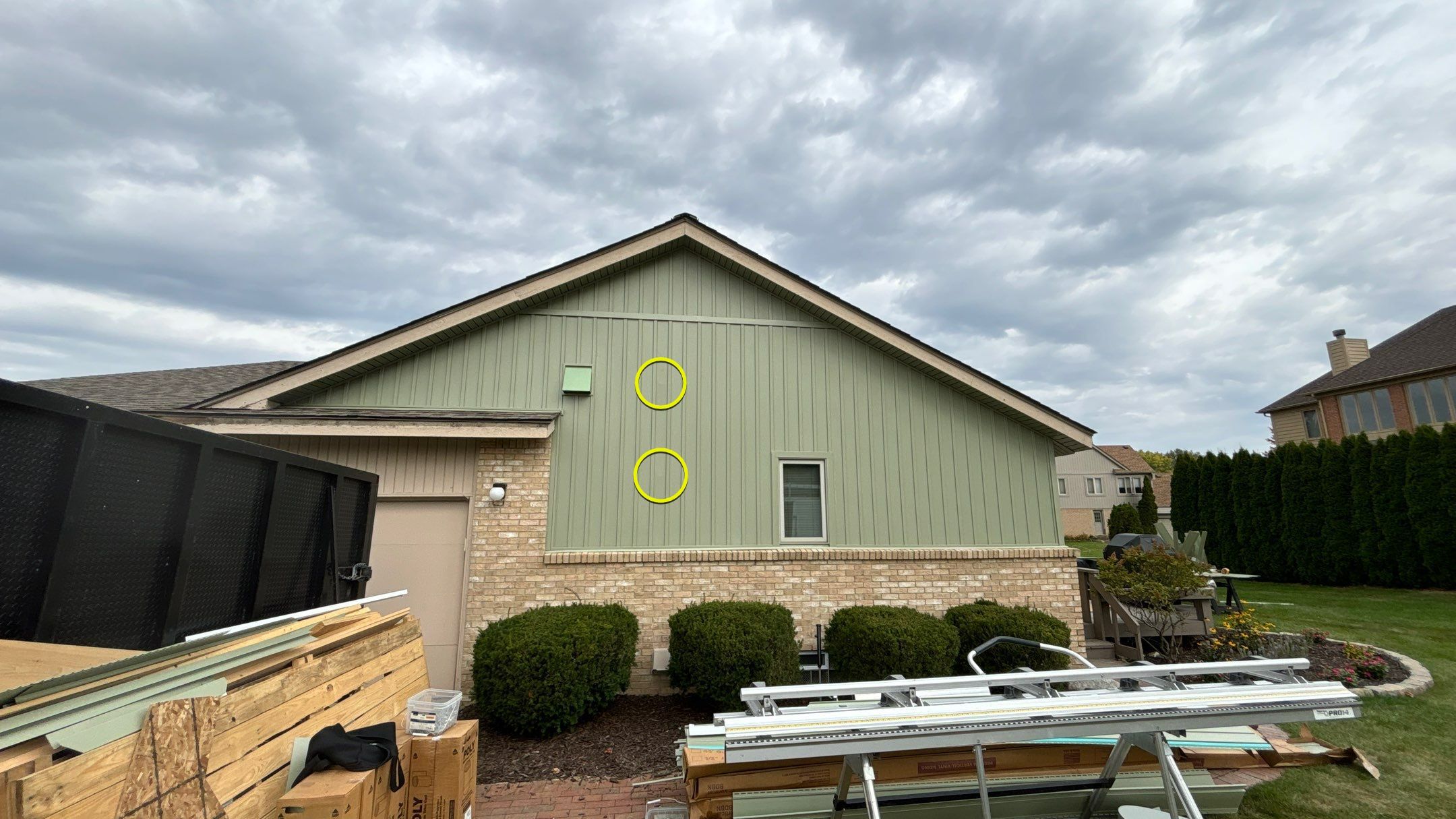 Siding Replacement using Alside 7" B&B by 180 Contractors
