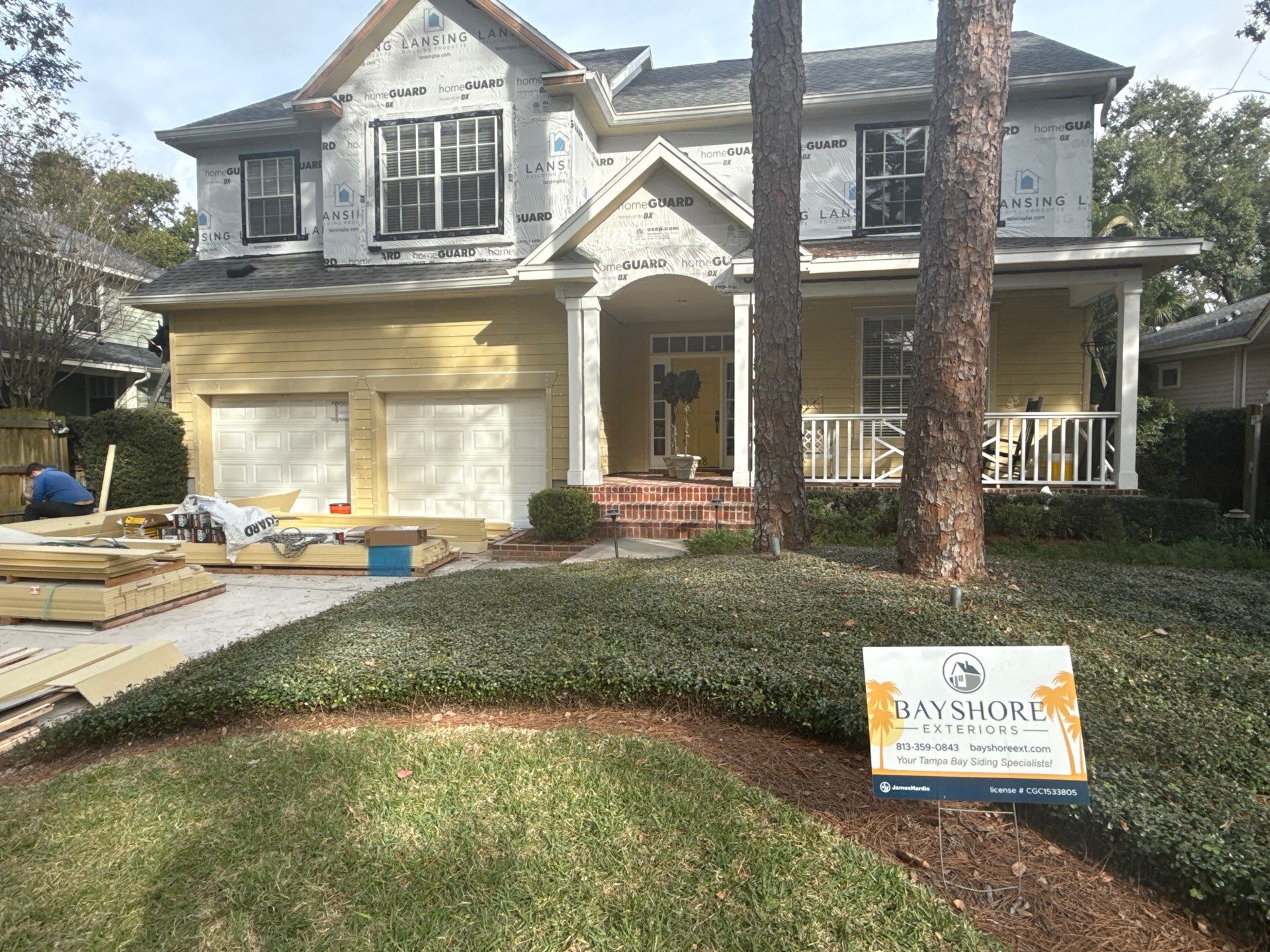 Project in Tampa by Bayshore Exteriors