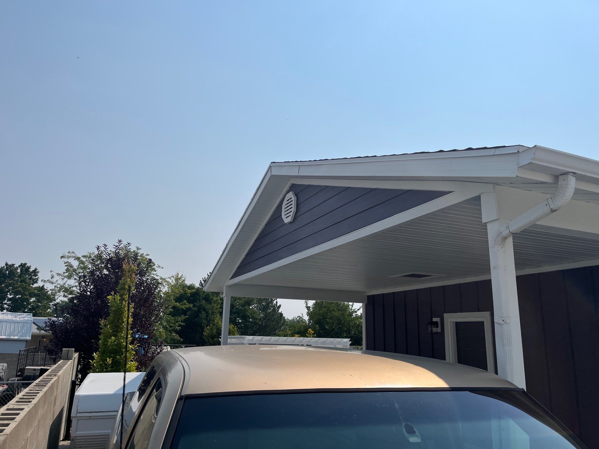 West Jordan | Custom Painted Hardie Upgrade | SW Midnight & Arctic White by Ideal Siding Utah