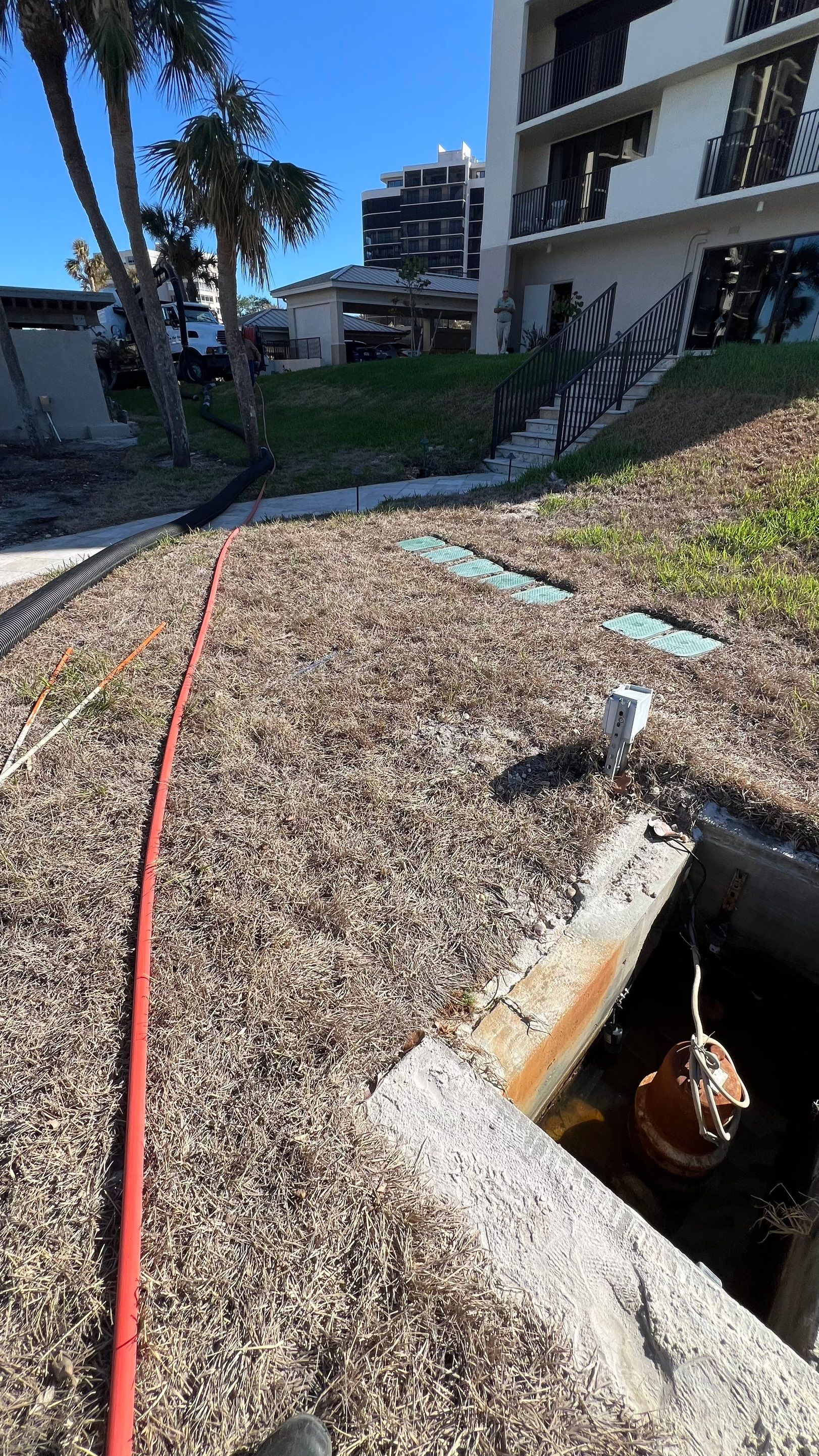 Condo Storm Water System Maintenance by APS Power & Water