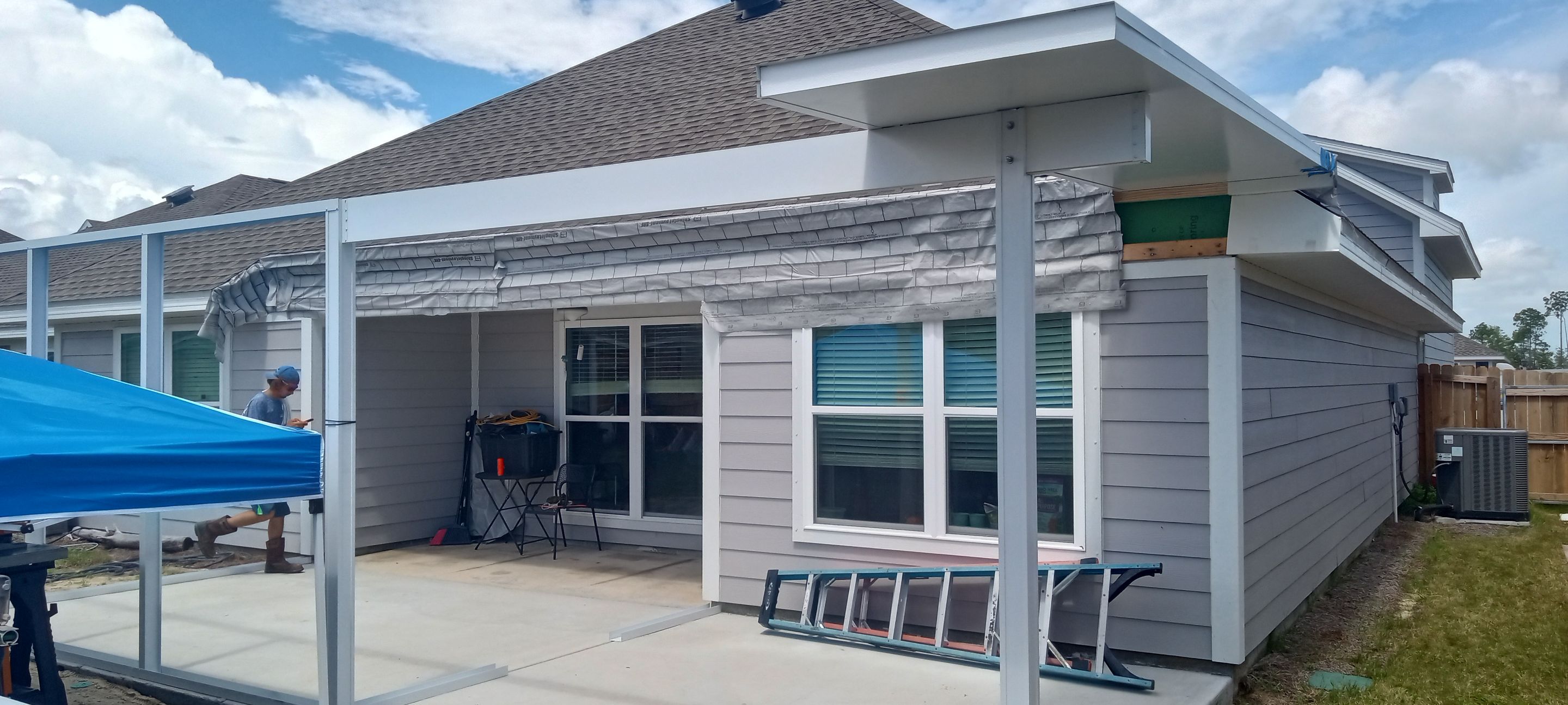 Glass Room w/Colorbeam by Titan Sunrooms