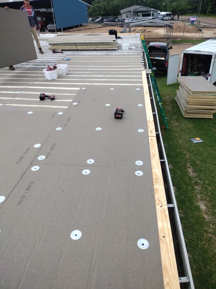 Office Building in Magnolia by Hostetler Roofing