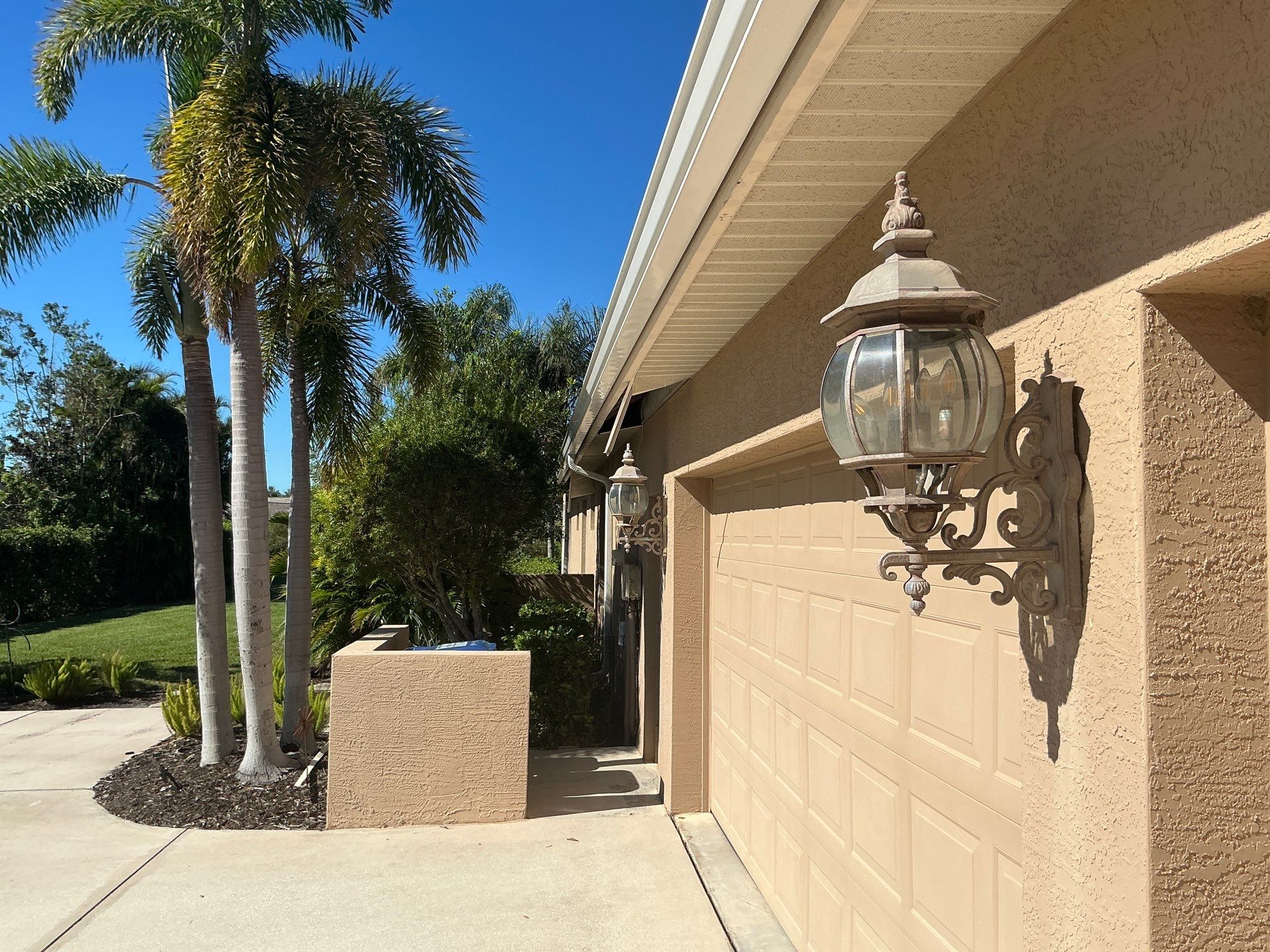 White Soffit and Fascia Installation for Coastal Homes in Sarasota FL by Gutter Professors