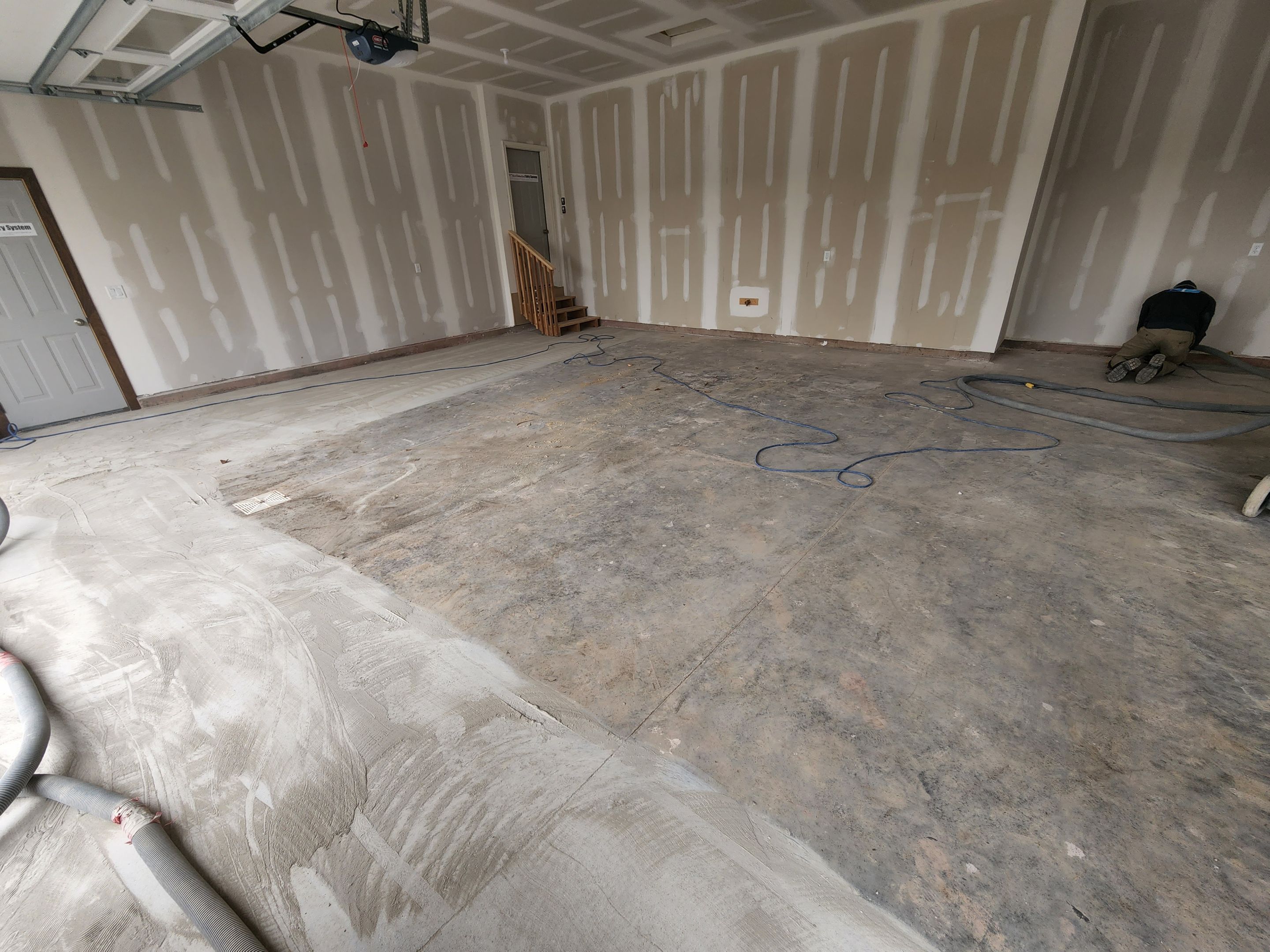 Garage using Mediterranean by Select Painting, Coatings & Garage Cabinets