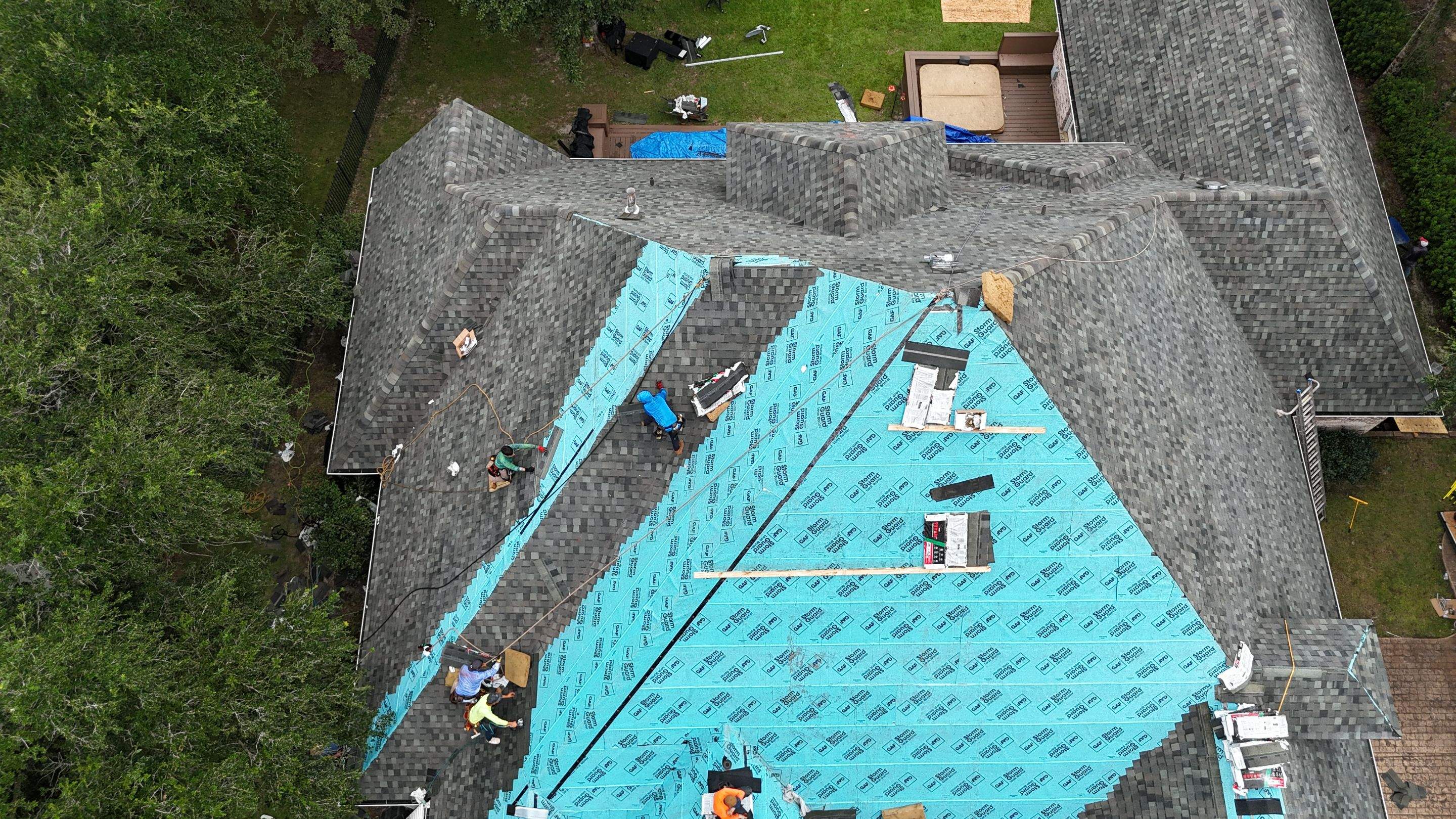 Insurance Project in Pass Christian by Husband Roofing & Contracting