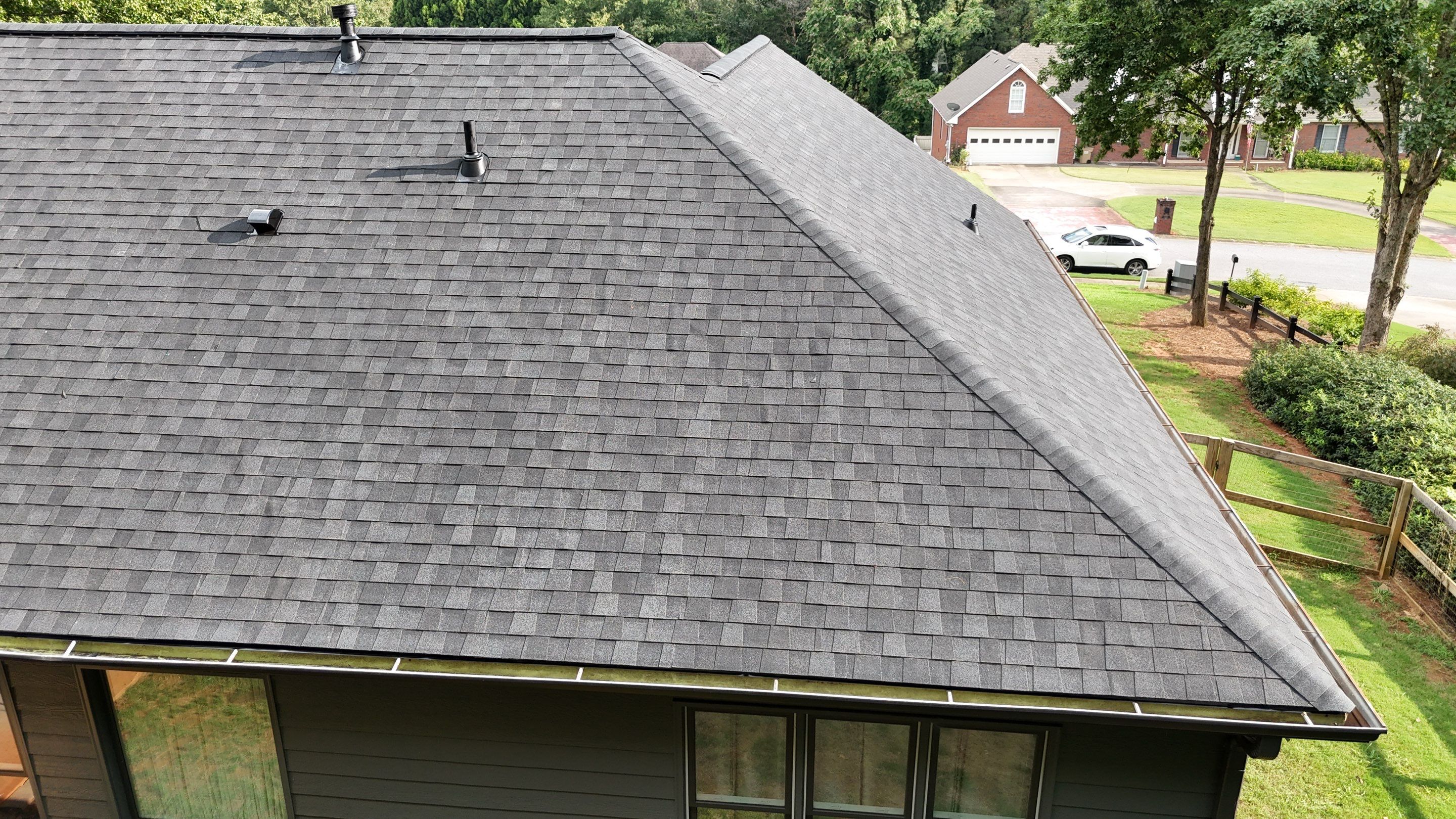 Cumming, GA Roof Replacement CertainTeed Landmark Charcoal Black by Reset Roofing