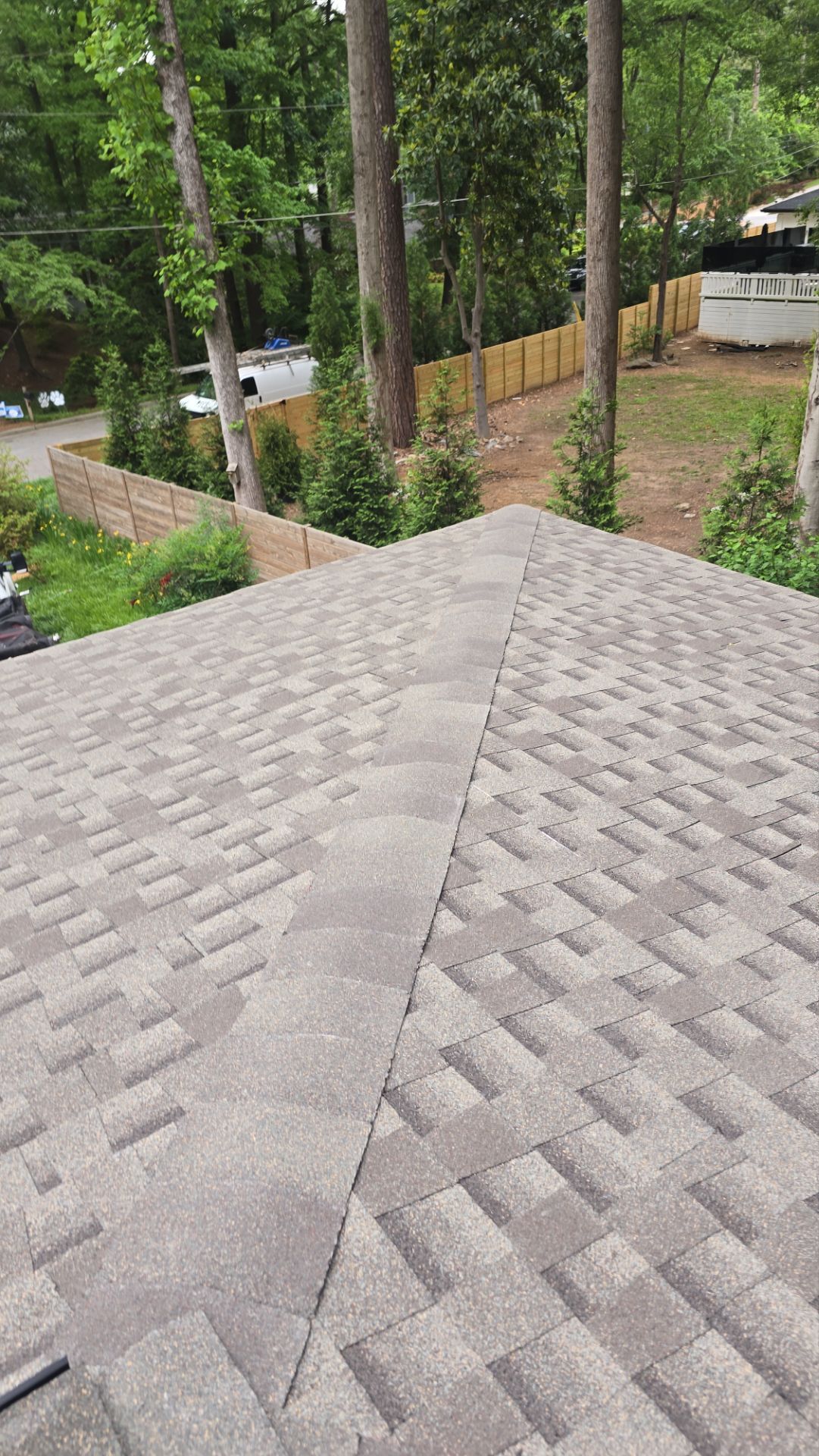 Atlanta, GA Roof Replacement GAF Timberline HDZ Weathered Wood by Reset Roofing