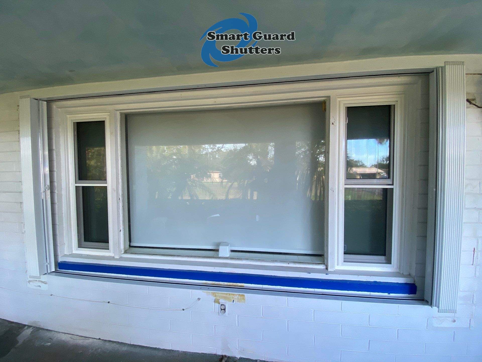 Accordions in White by Smart Guard Shutters