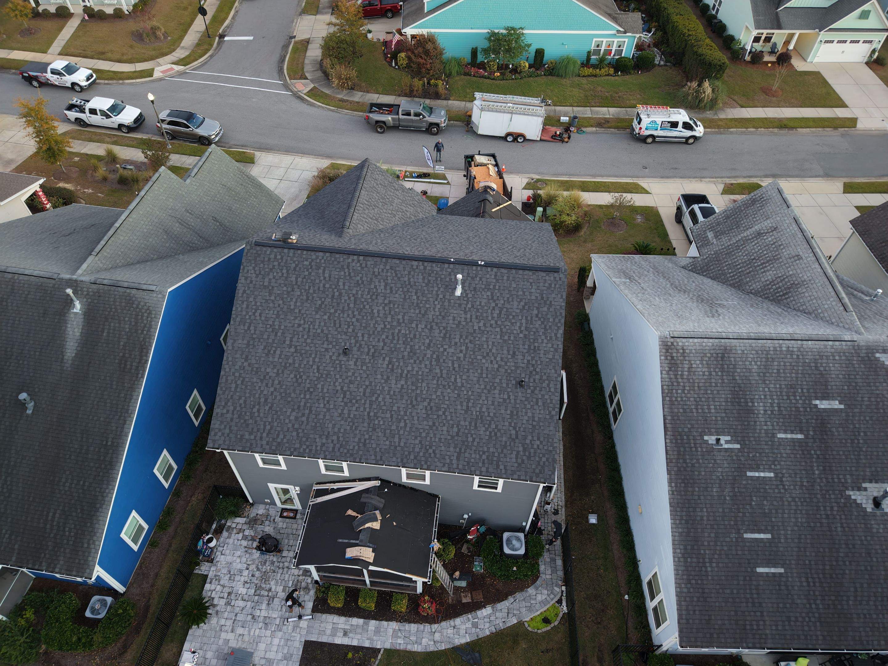 Leland Insurance Restoration with Interior Repairs and FORTIFIED Roof Upgrade by RGR Construction and Roofing, LLC