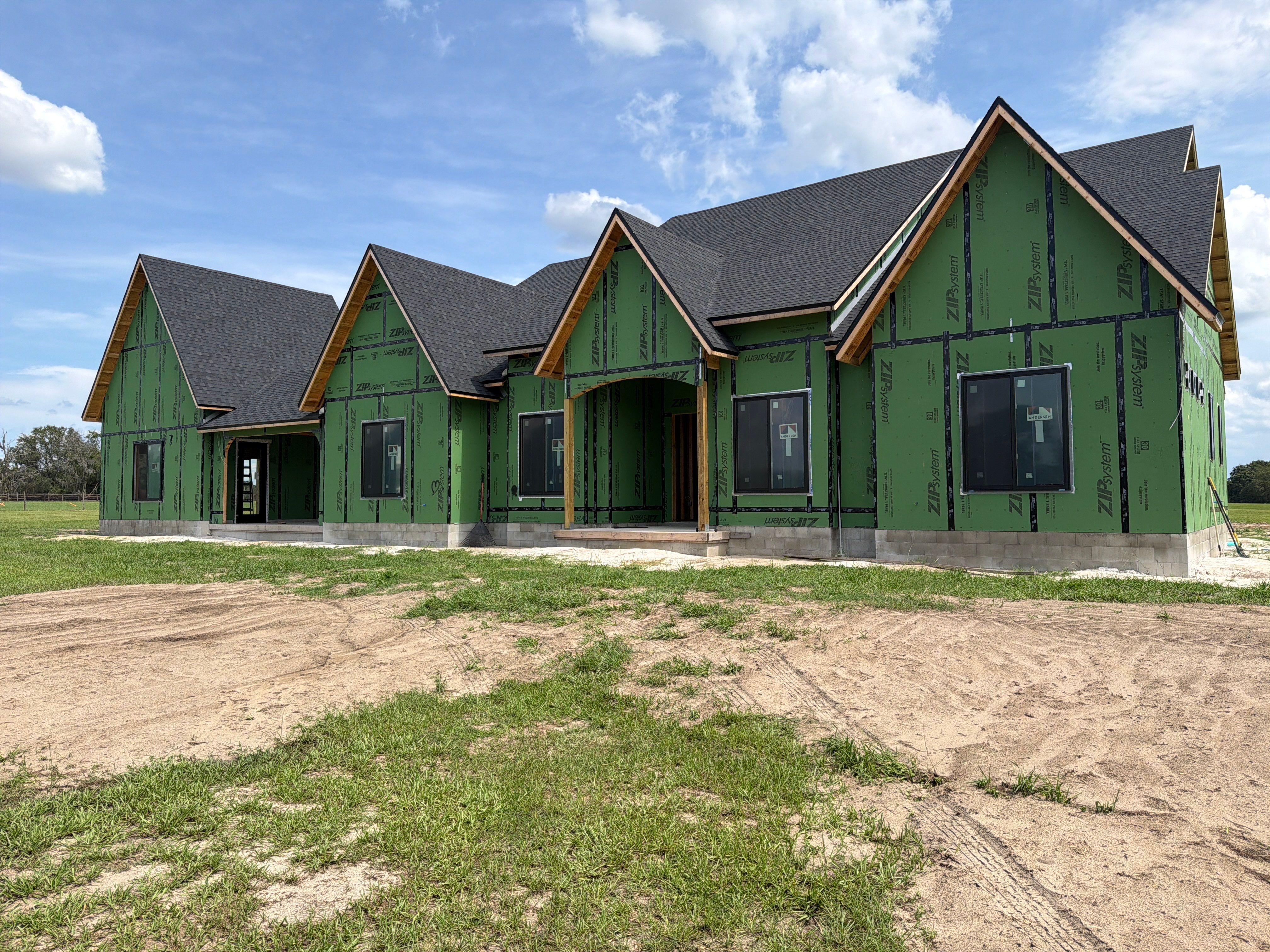 New Construction Andersen Fibrex Windows and Provia Doors in Melrose by Windows & Doors Store