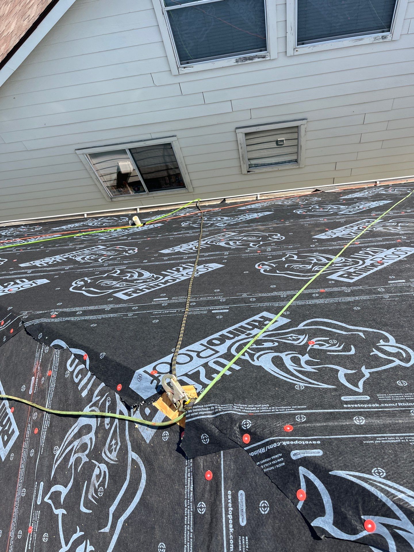 Residential Roofing Installation using Owen's Corning Duration (Lifetime) Shingles by Roof Repair Company