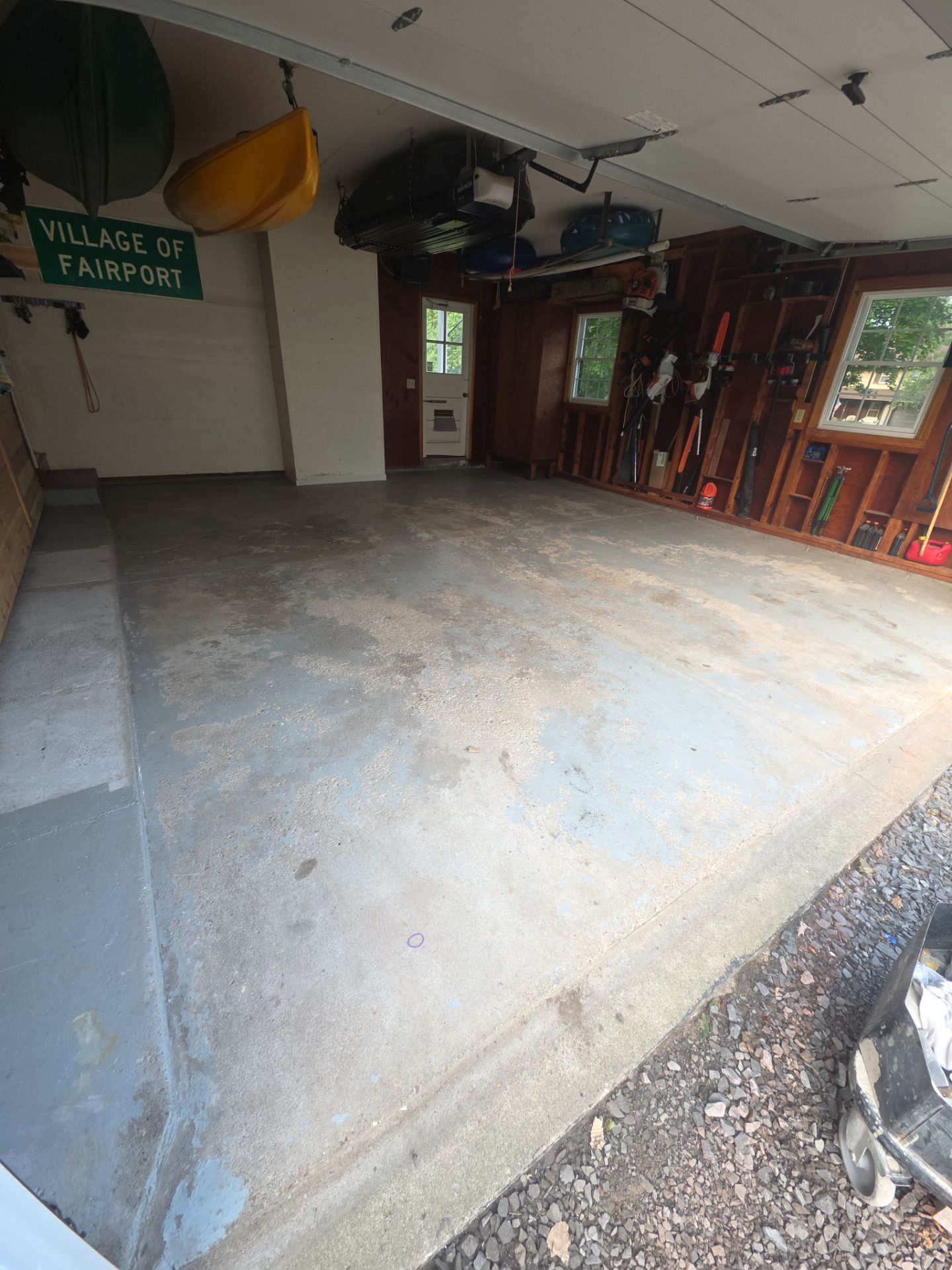 Vintage Bedstone Garage Coating by NG Masonry & Construction LLC