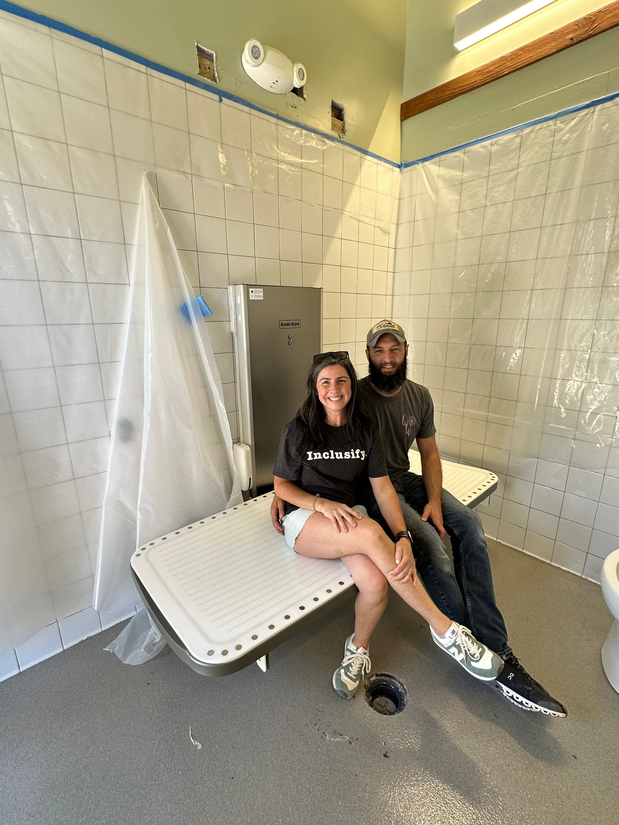 Restroom Amenity Upgrades and Changing Station Installation in Concord by Willow's Wish Foundation