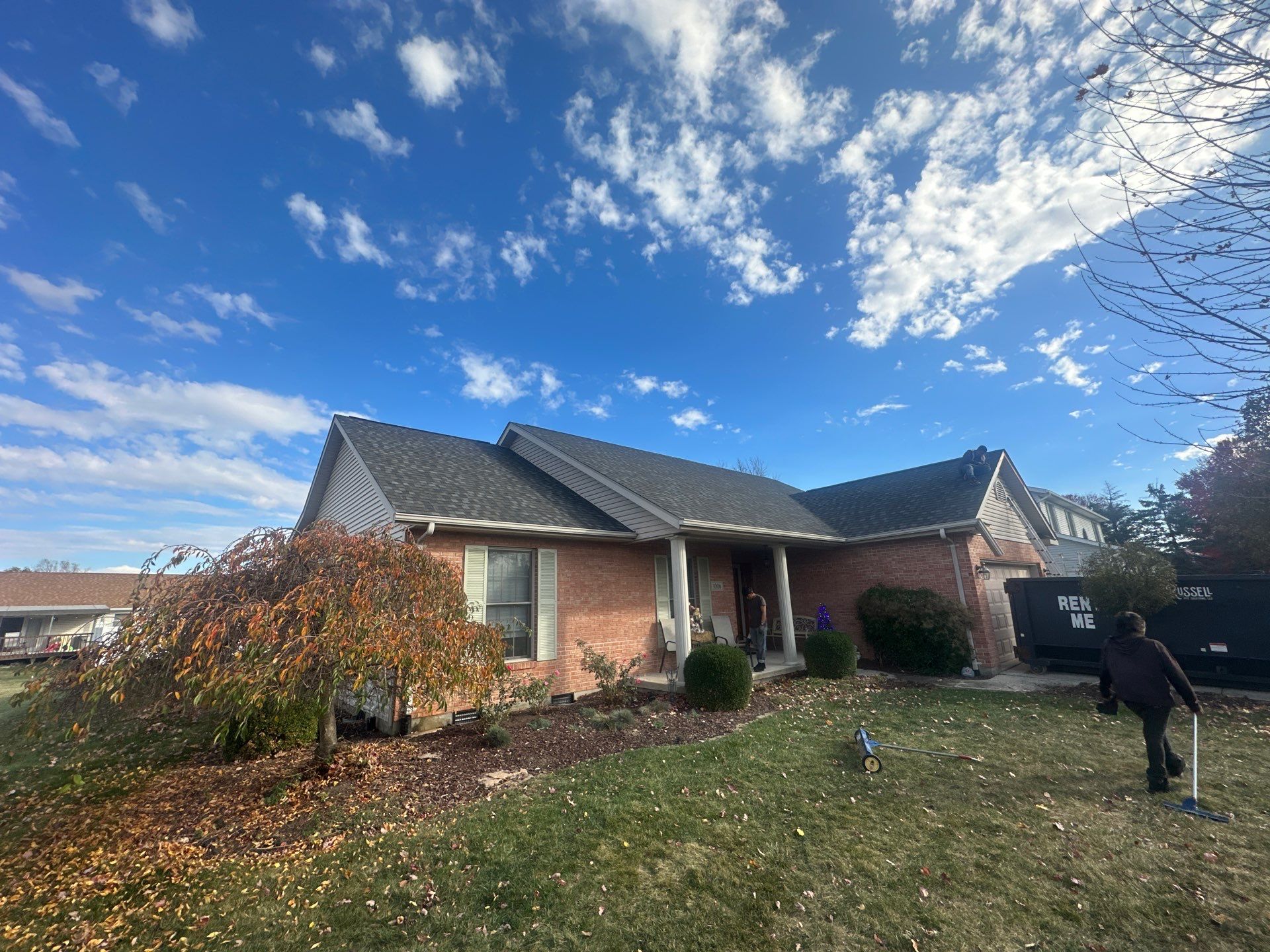 Residential Roofing Installation using GAF Timberline HDZ Appalachian Sky by Nitro Roofing and Construction