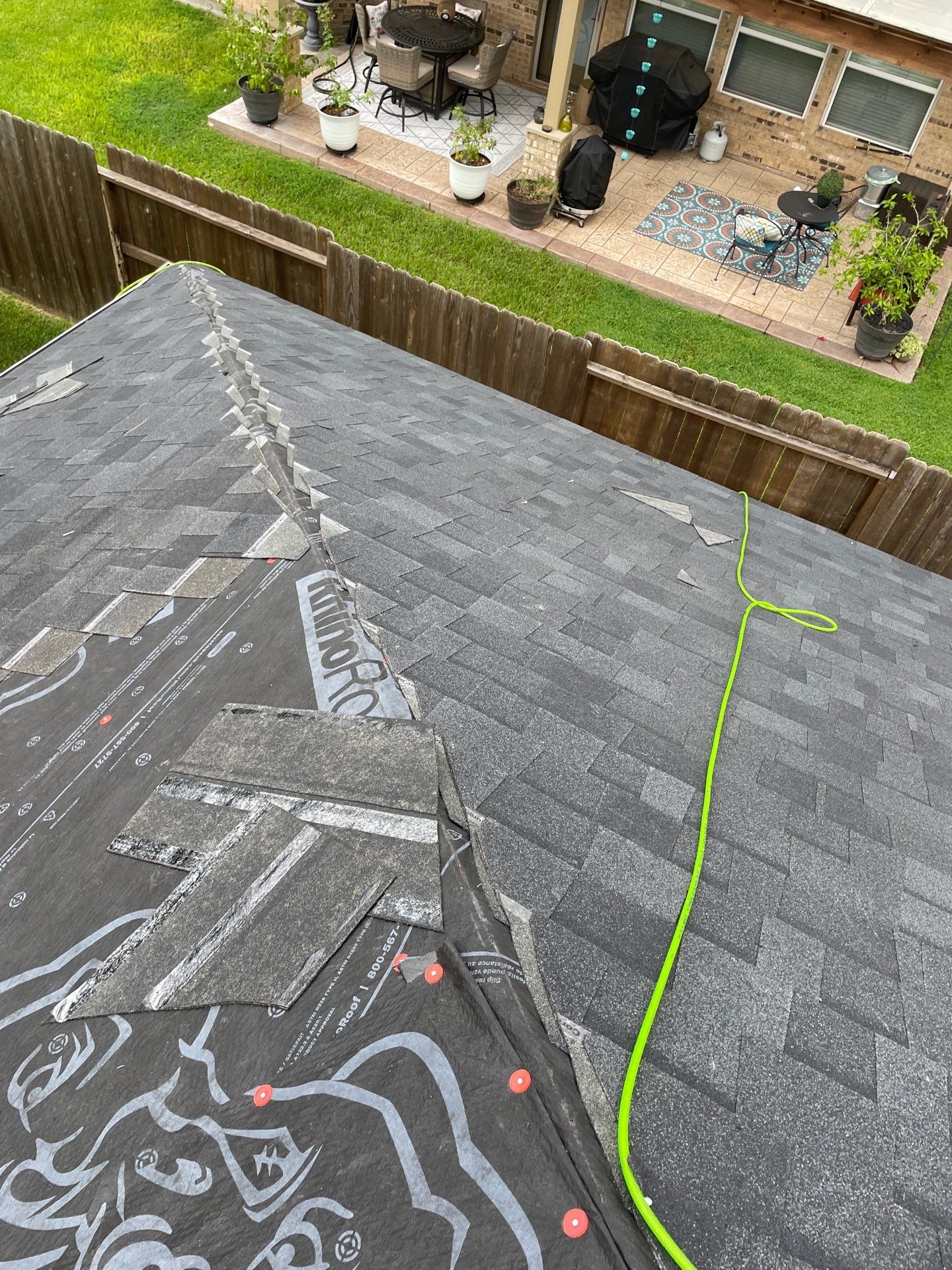 Residential Roofing Installation using Owen's Corning Duration (Lifetime) Shingles by Roof Repair Company