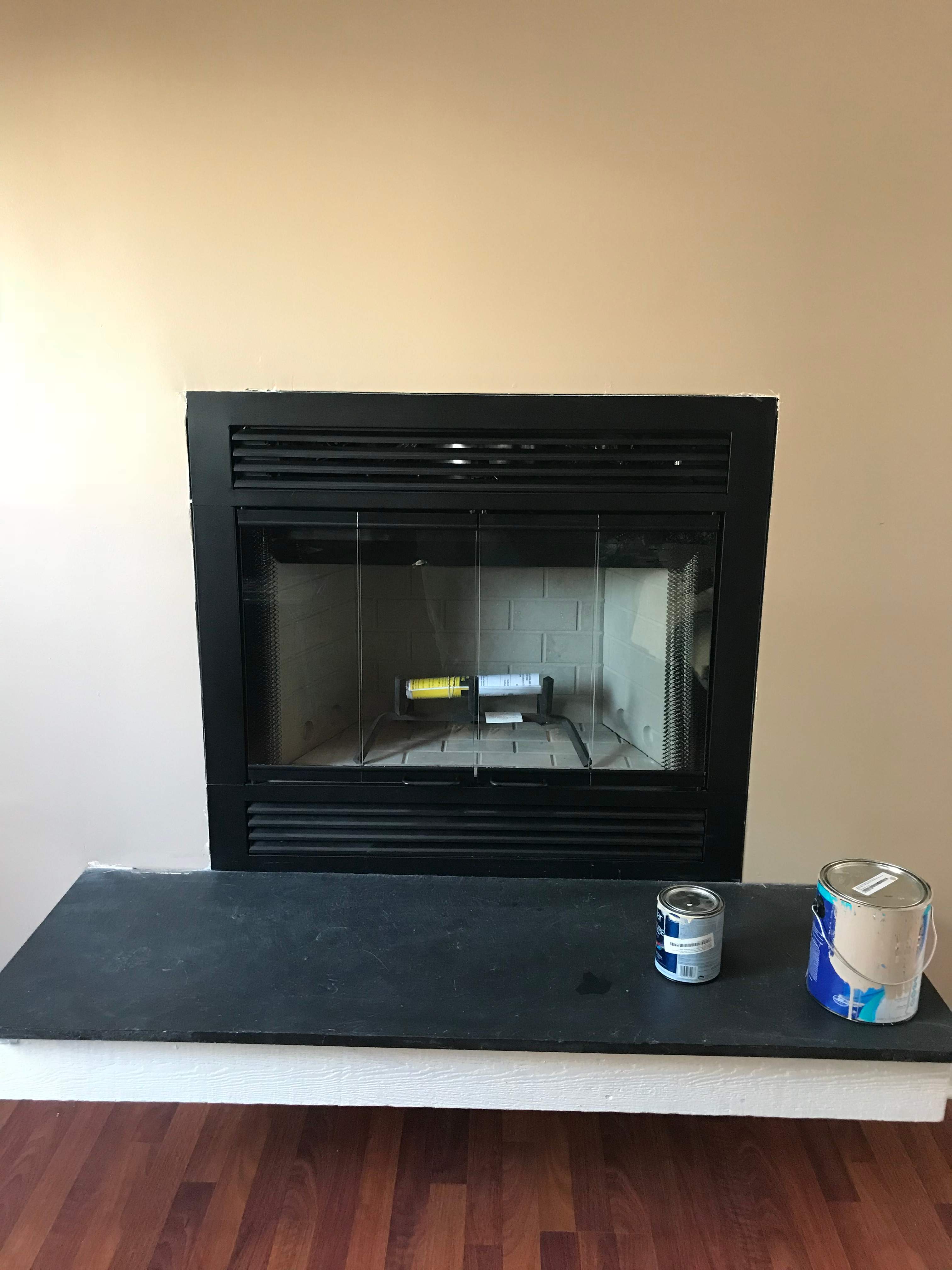 New Fireplace Only by Premier Chimney and Roofing