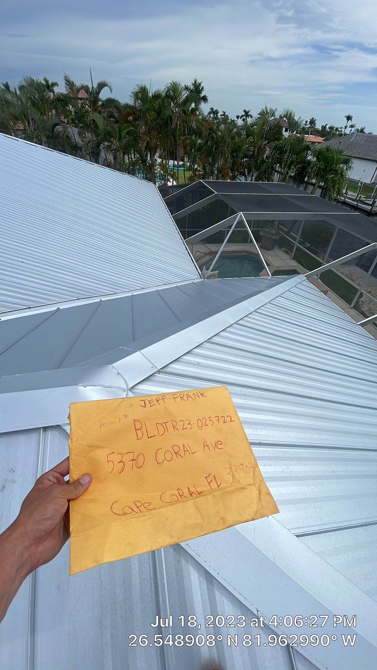 Residential Roofing Installation using Standing Seam Metal by Protek 