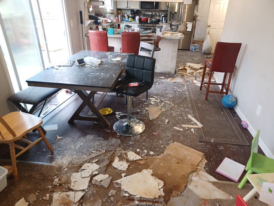 Project in Mt Morris Township by EzDry Water Mitigation & Property Restoration